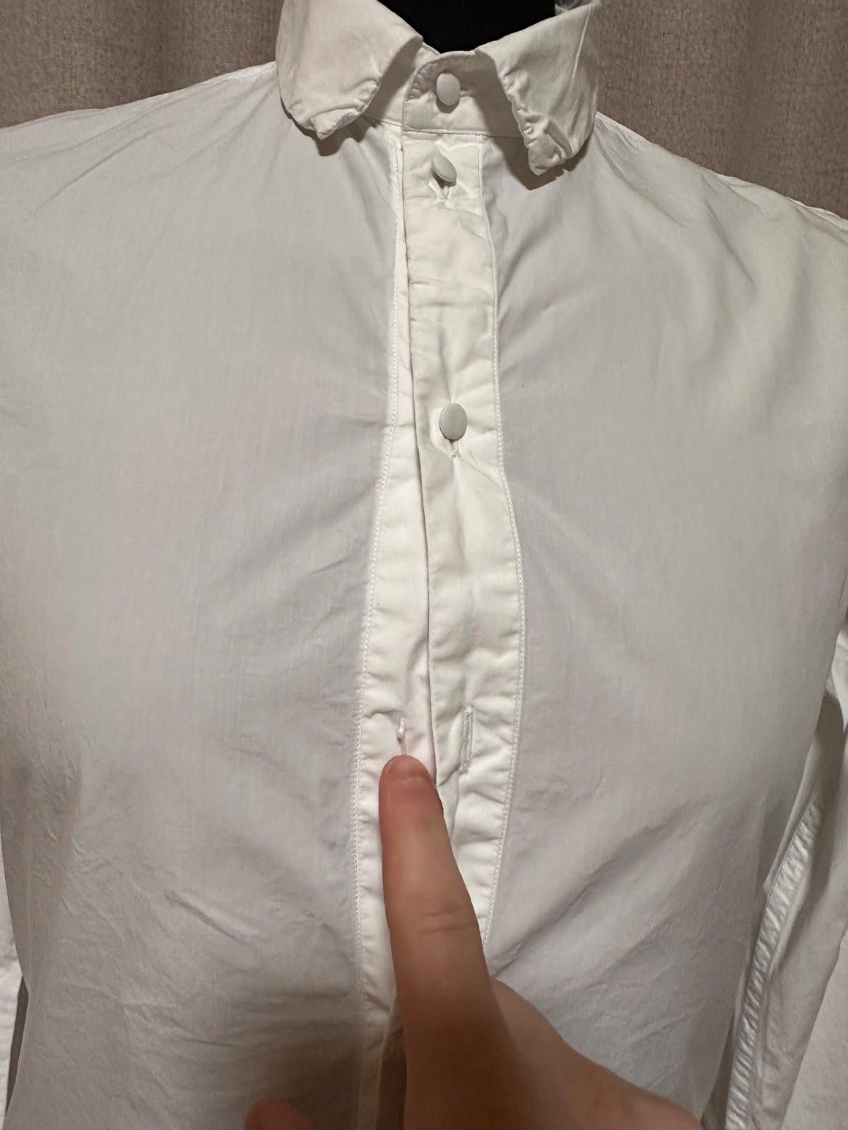 Dolce & Gabbana Dolce & Gabbana Gold White Long Sleeve Button Down Shirt 40 Size US S / EU 44-46 / 1 - 5 Thumbnail