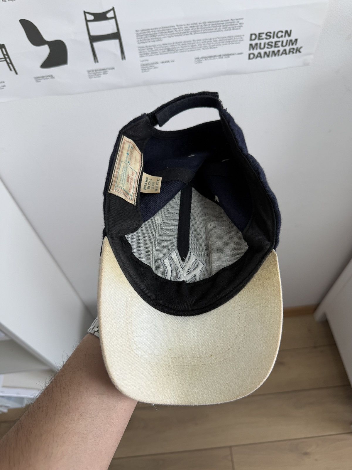 MLB × New York Yankees × Vintage VIntage 90s New York Yankees wool hat cap usa retro MLB y2k Size ONE SIZE - 6 Thumbnail