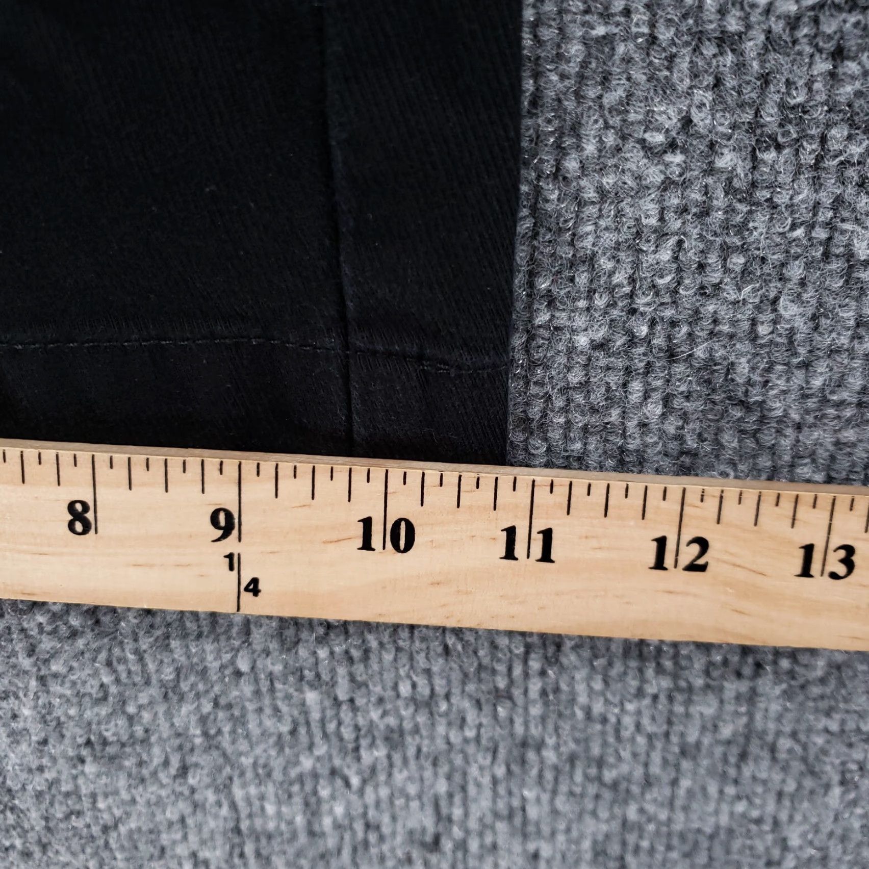 Tommy Hilfiger Tommy Hilfiger Pants Womens 12 Black Bootcut Mid Rise Zip Up Dark Wash Chino Regular Inseam 31 in Mens? Size 34" / US 12 / IT 48 - 4 Thumbnail