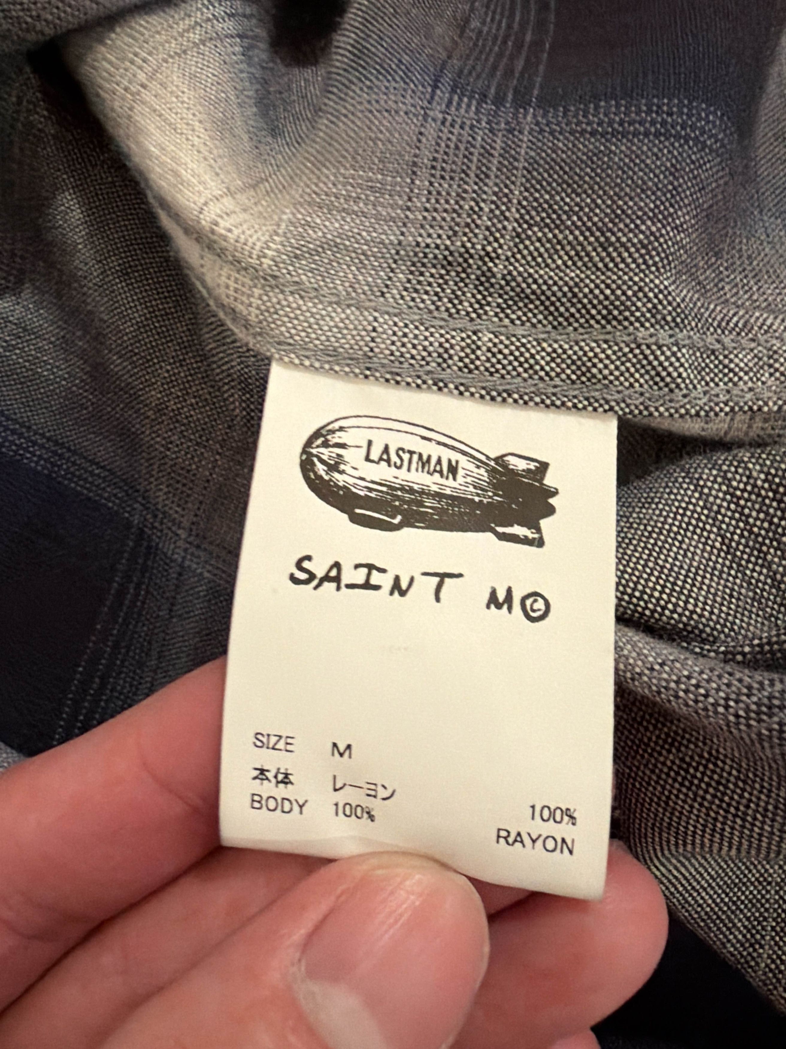 Saint Michael Saint Michael x Lastman Checked Shirt Size US M / EU 48-50 / 2 - 5 Thumbnail