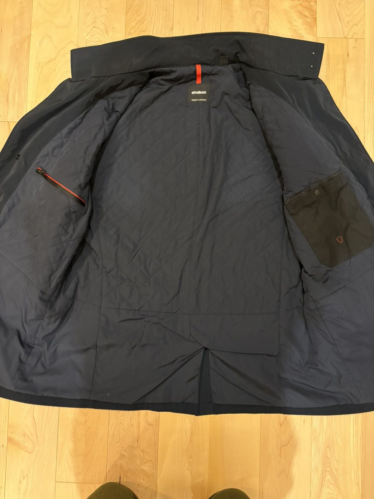 Strellson Strellson Navy Field Jacket – Quilted Lining, Commuter Style Size US L / EU 52-54 / 3 - 4 Thumbnail