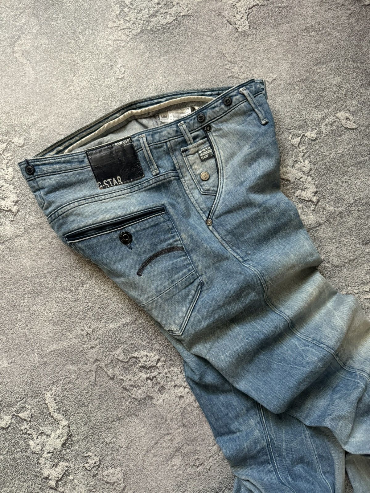 G star raw 32/32 arc 3d slim denim pant trouser Jean chino