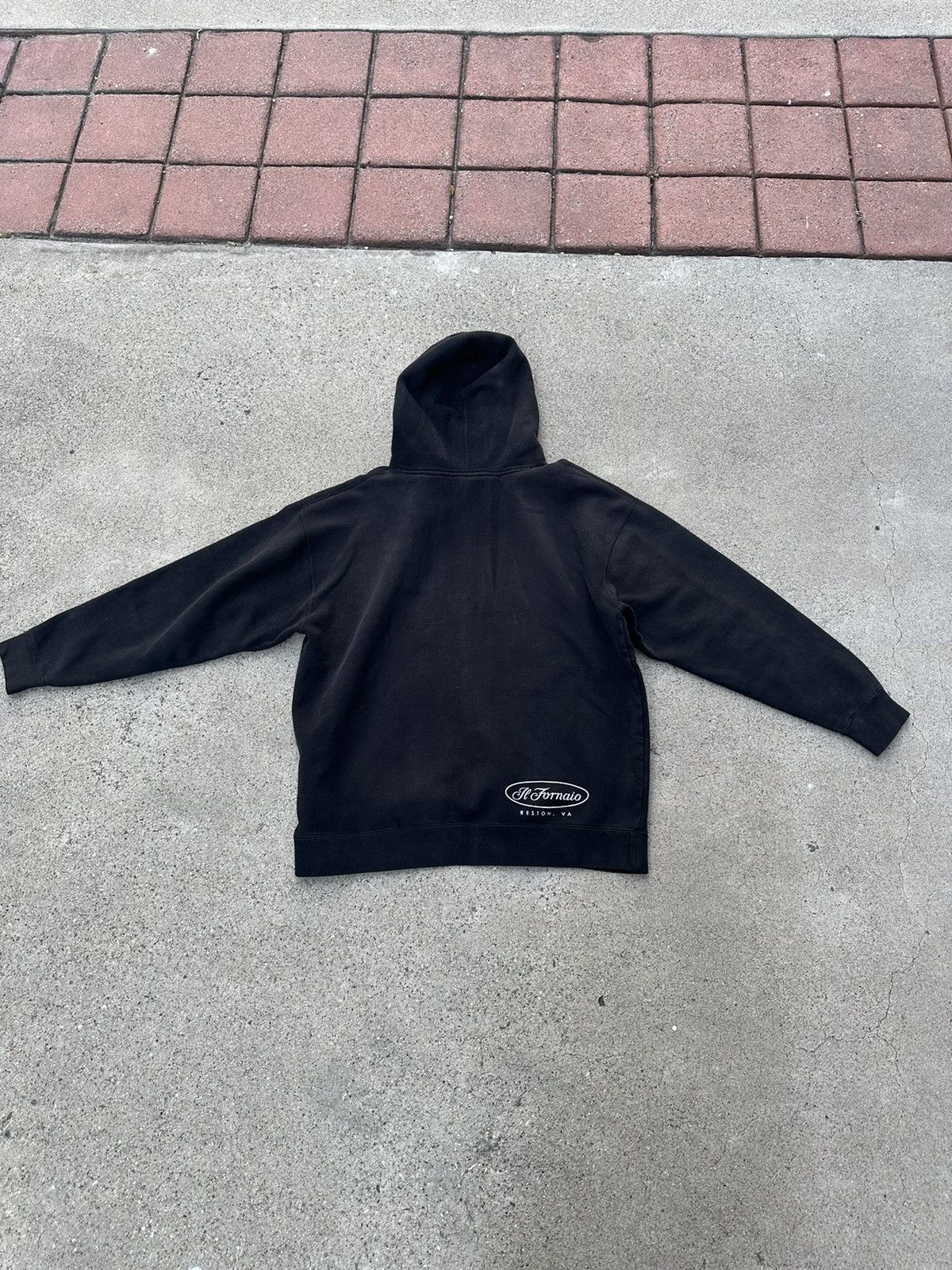 Vintage Black Vintage Virginia Hoodie Size US L / EU 52-54 / 3 - 4 Thumbnail
