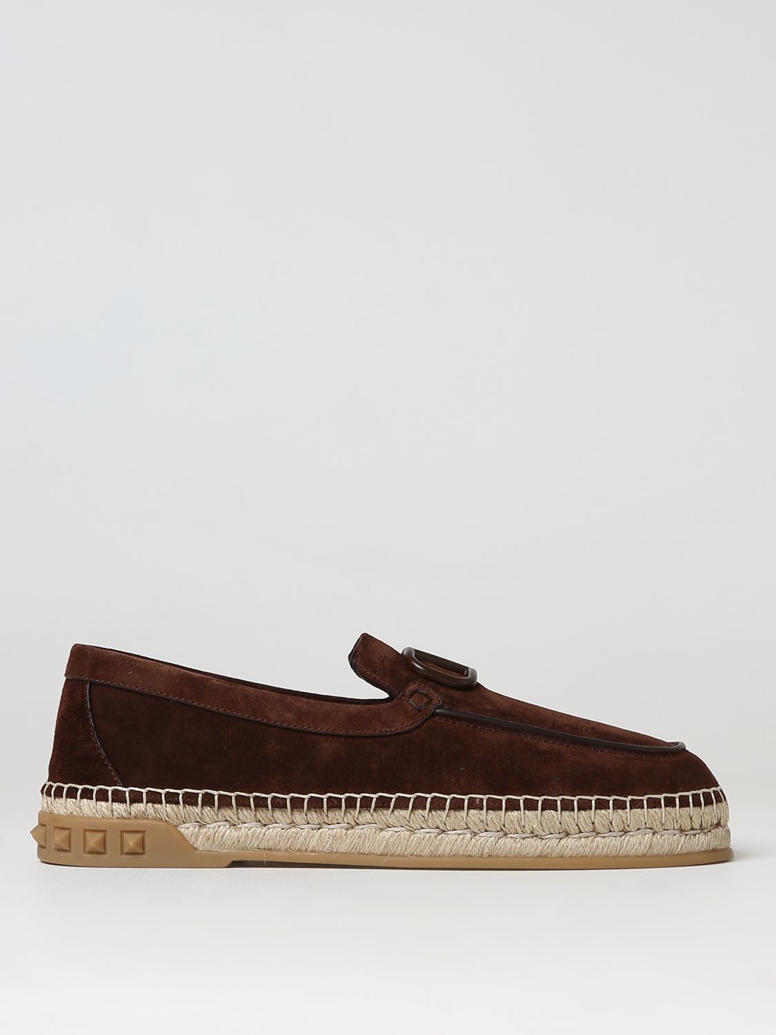 image of Valentino Garavani Espadrilles Men Brown Shoes (Size 9)