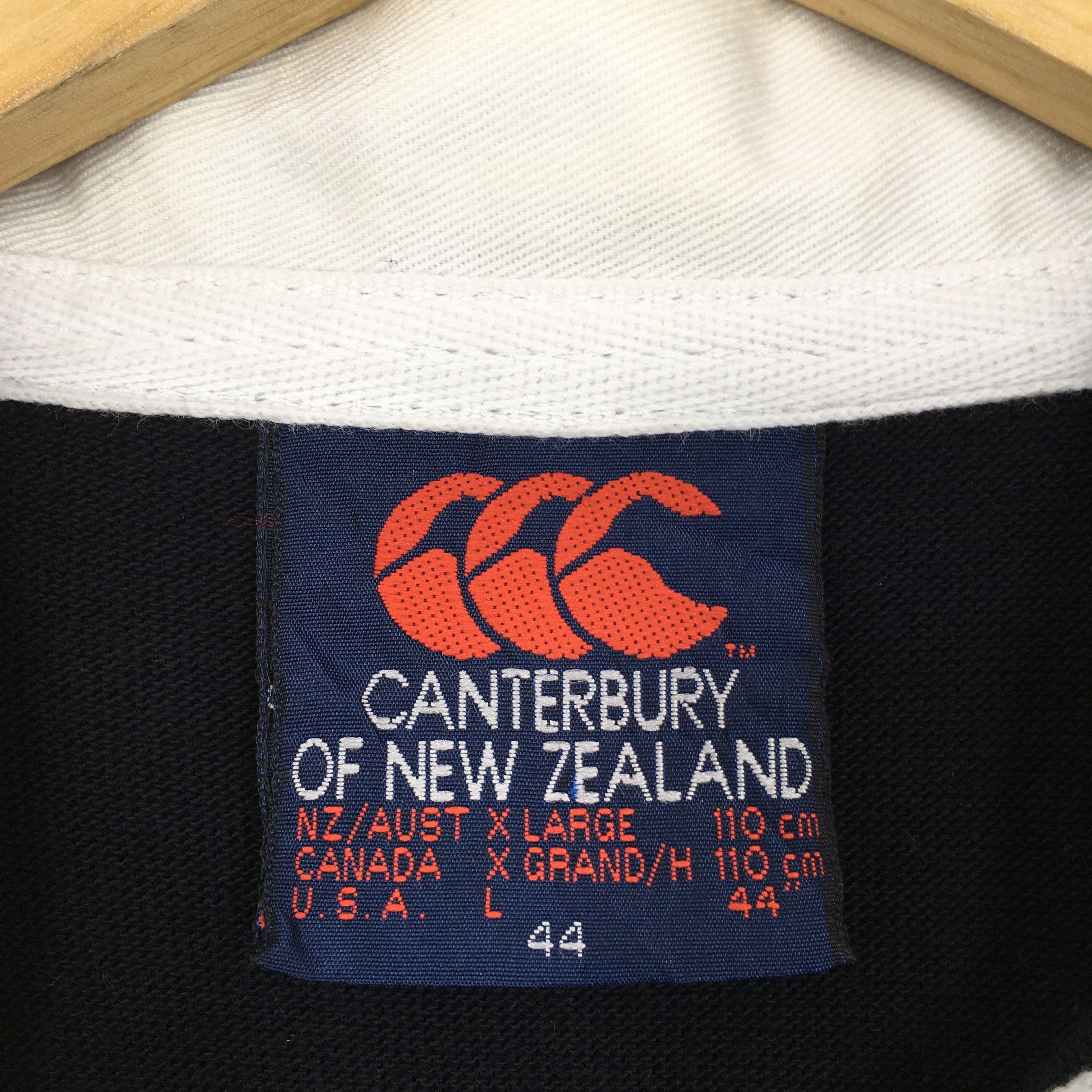 Canterbury of New Zealand Vintage Canterbury Of New Zealand All Blacks Rugby Shirt XL Size US XL / EU 56 / 4 - 5 Thumbnail