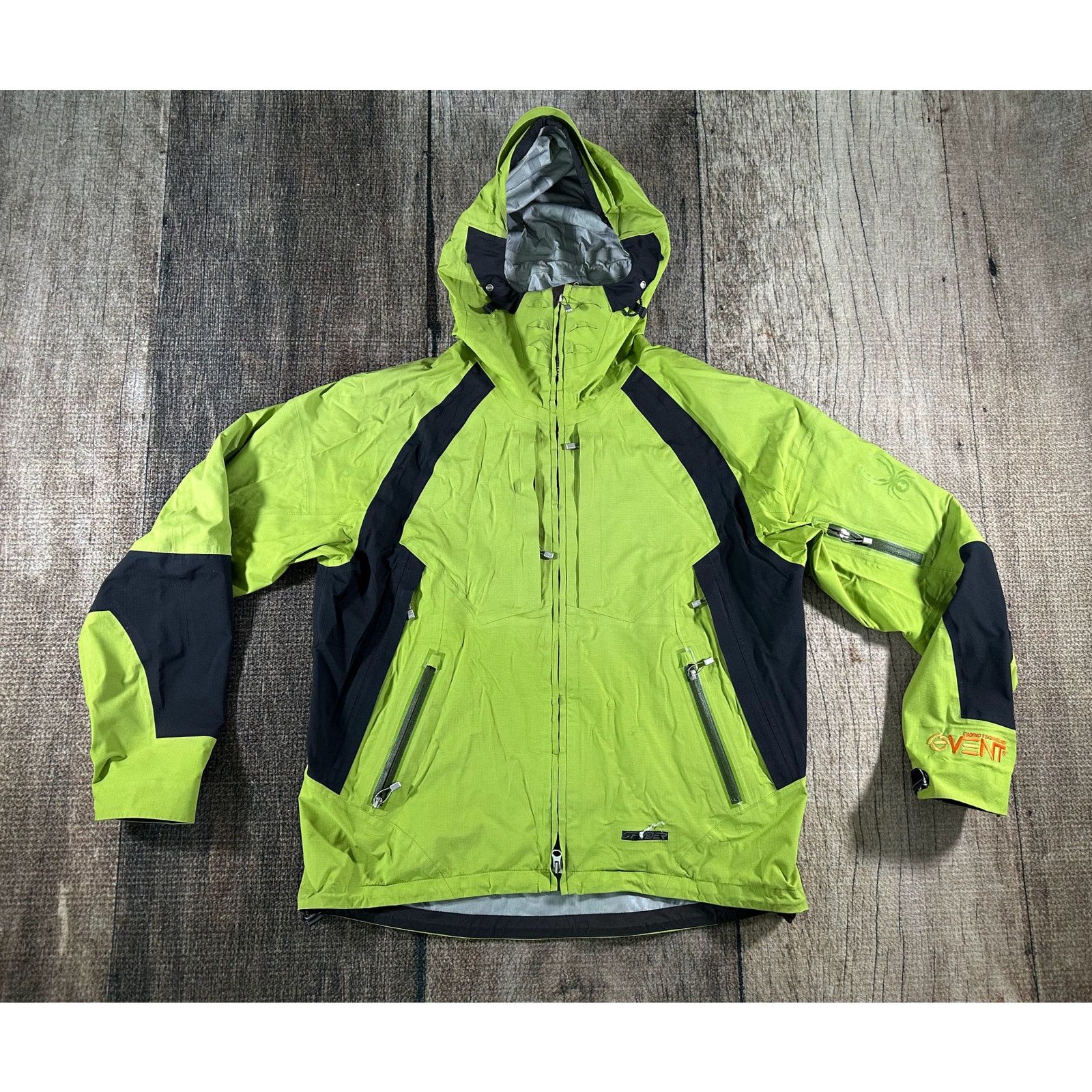 Spyder Spyder Men's Pryme Event Waterproof Windbreaker Rain Jacket Size US M / EU 48-50 / 2 - 1 Thumbnail