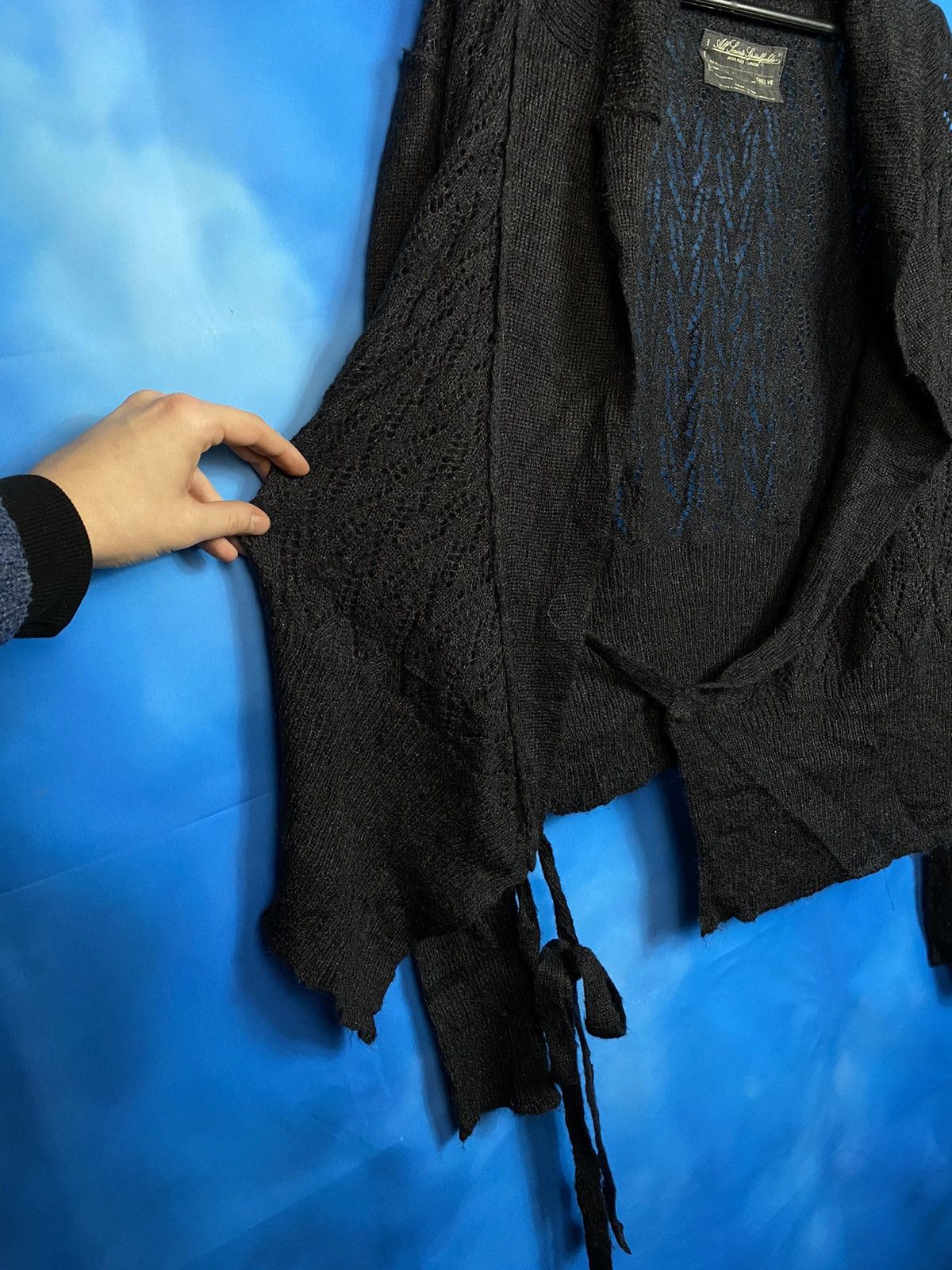 Allsaints × Vintage 💥 ALLSAINTS ASYMMETRICAL KNIT SWEATER Size XL / US 12-14 / IT 48-50 - 3 Thumbnail