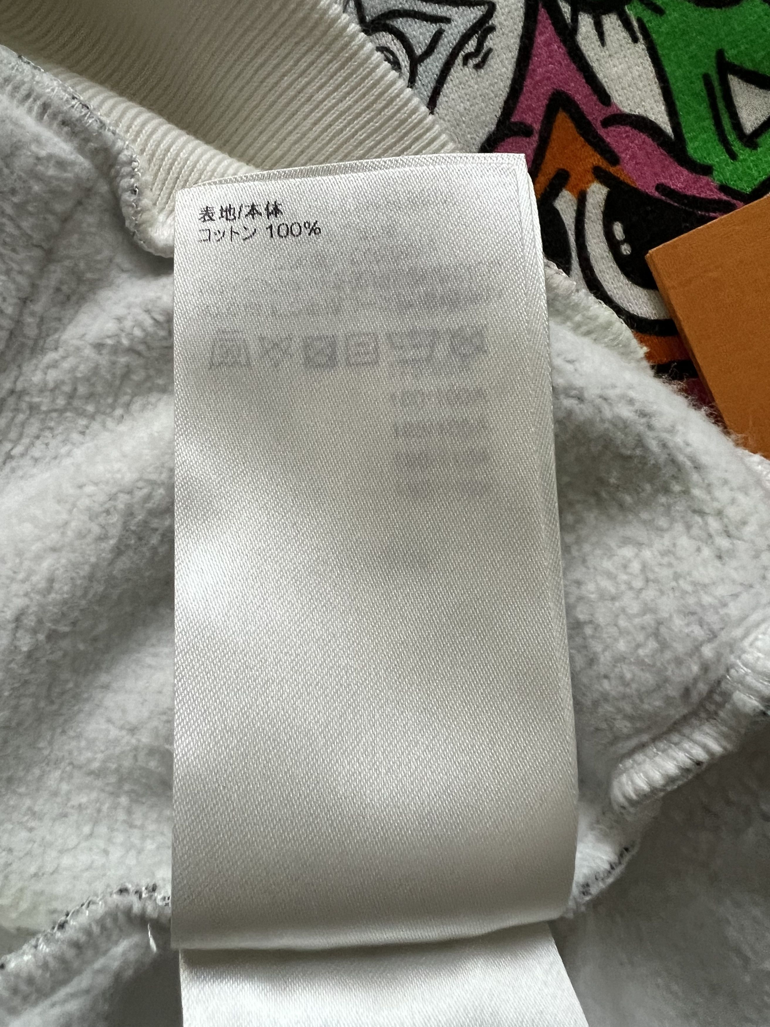 Louis Vuitton "Friends with You" COMIC HOODIE Size US M / EU 48-50 / 2 - 17 Thumbnail