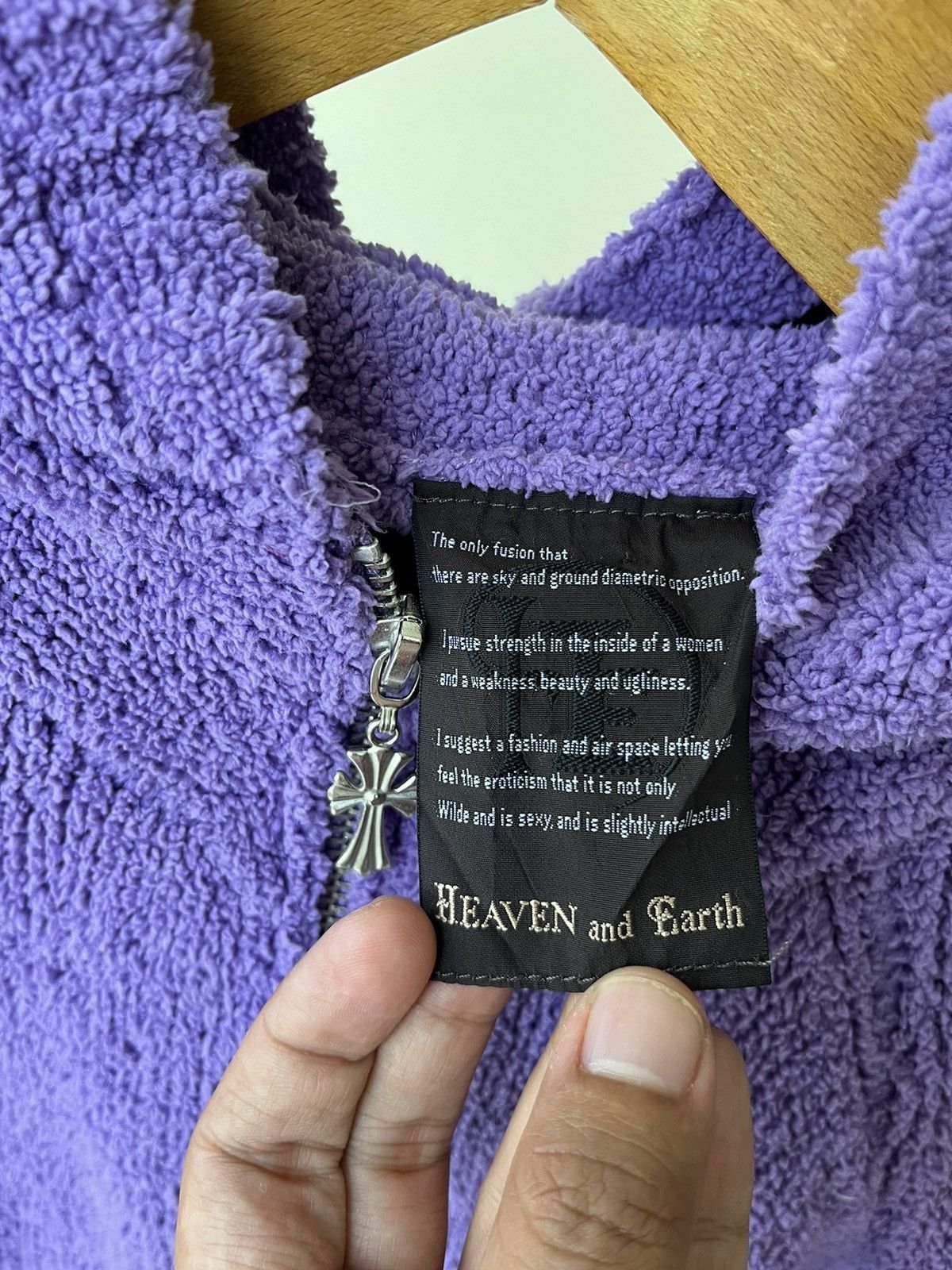 If Six Was Nine × Japanese Brand × Seditionaries Rare 💥 Heaven and Earth ➕ Embroidered Neon 🟣 Size XXS / US 00 / IT 34 - 4 Thumbnail