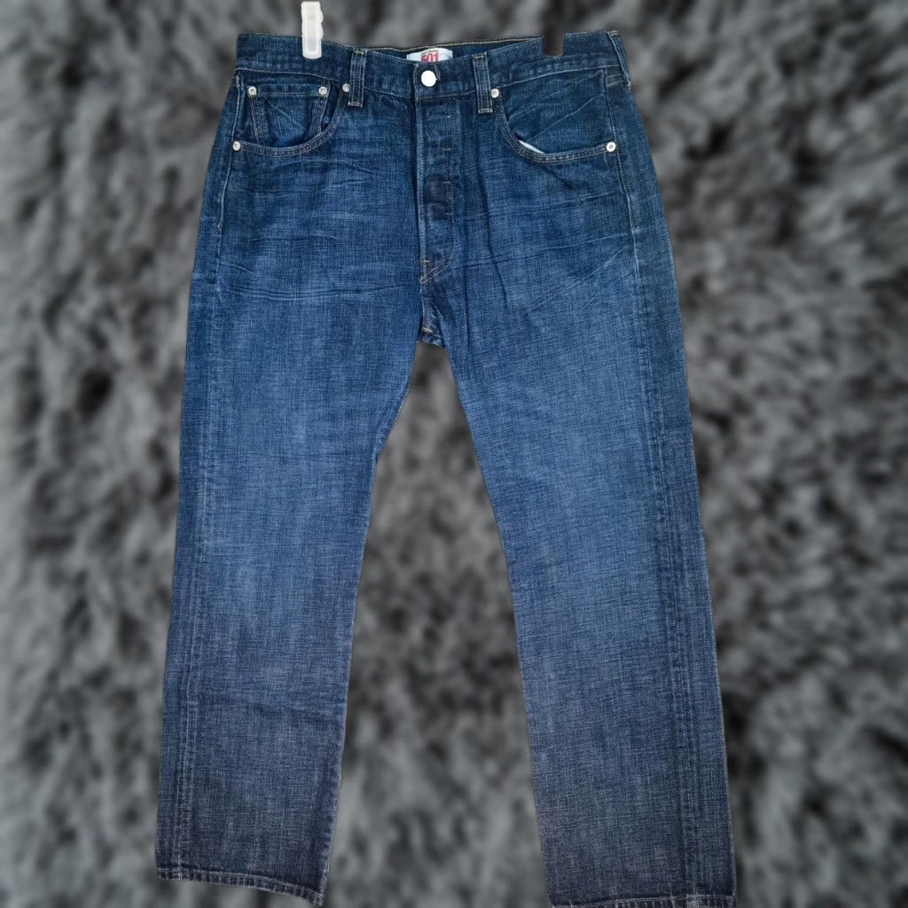 Levi's VINTAGE Levi's 501 Jeans Mens 34x30 Blue Medium Wash Straight Denim 90s Size US 34 / EU 50 - 1 Thumbnail