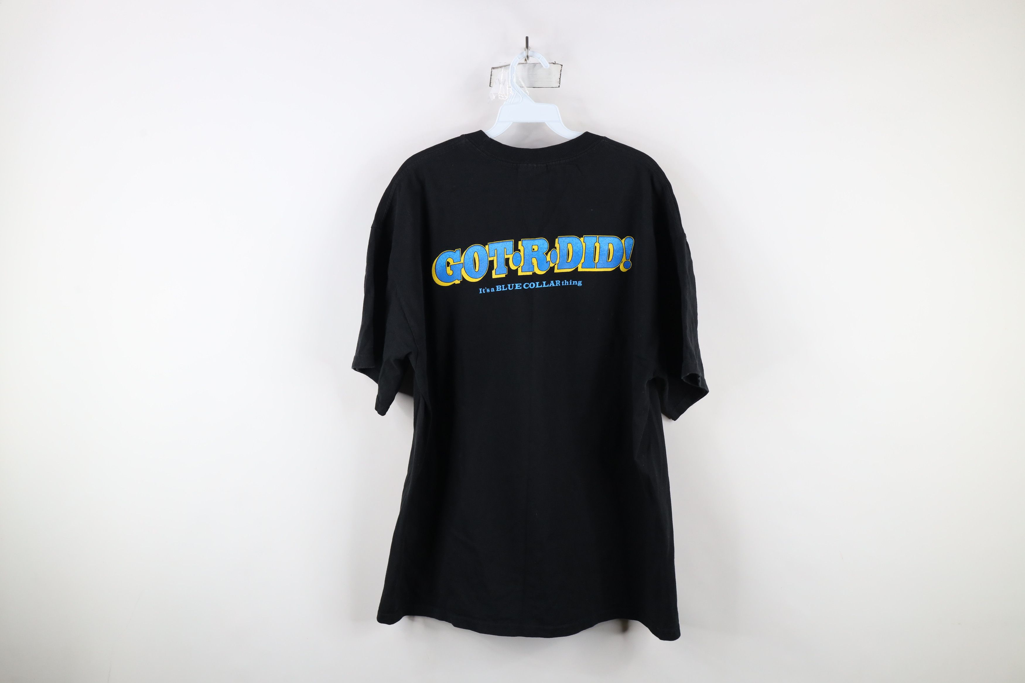 Vintage Vintage Y2K Guy Git R Done Standup Comedy T-Shirt Black Size US XL / EU 56 / 4 - 9 Thumbnail