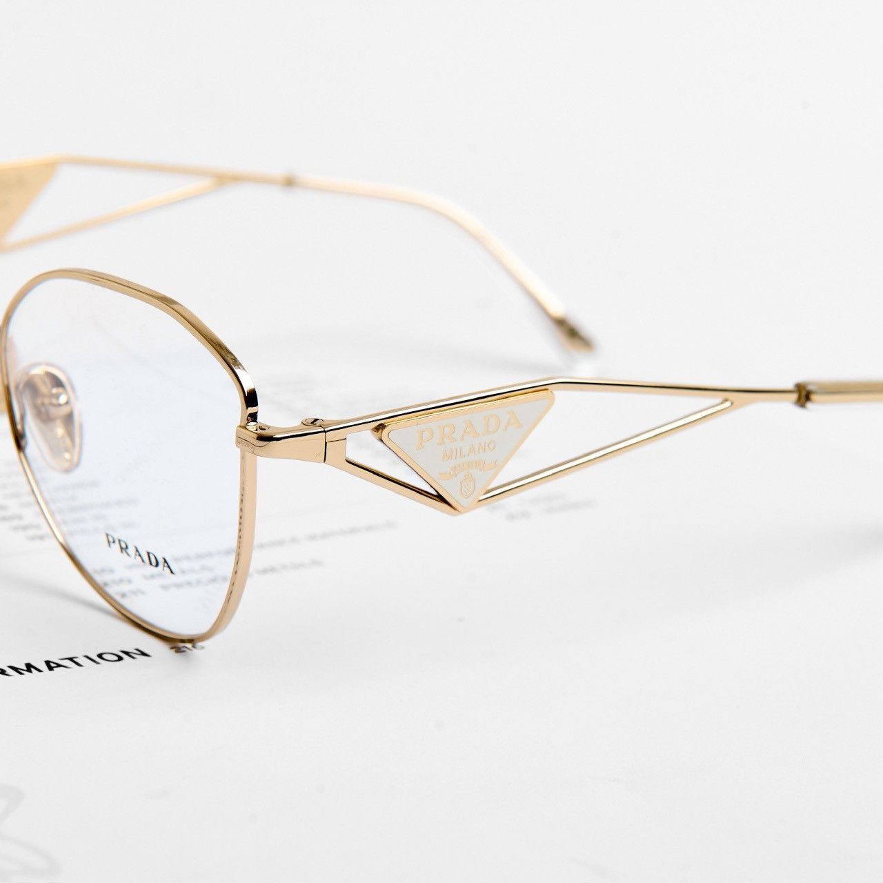 Prada PRADA 0PR 52ZV ZVN1O1 GLASSES Size ONE SIZE - 3 Thumbnail