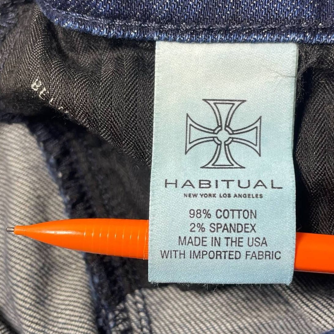 Other Habitual Denim Gryphon Mini Boot Bootcut Jeans El Dorado 26 Size 29" - 3 Thumbnail