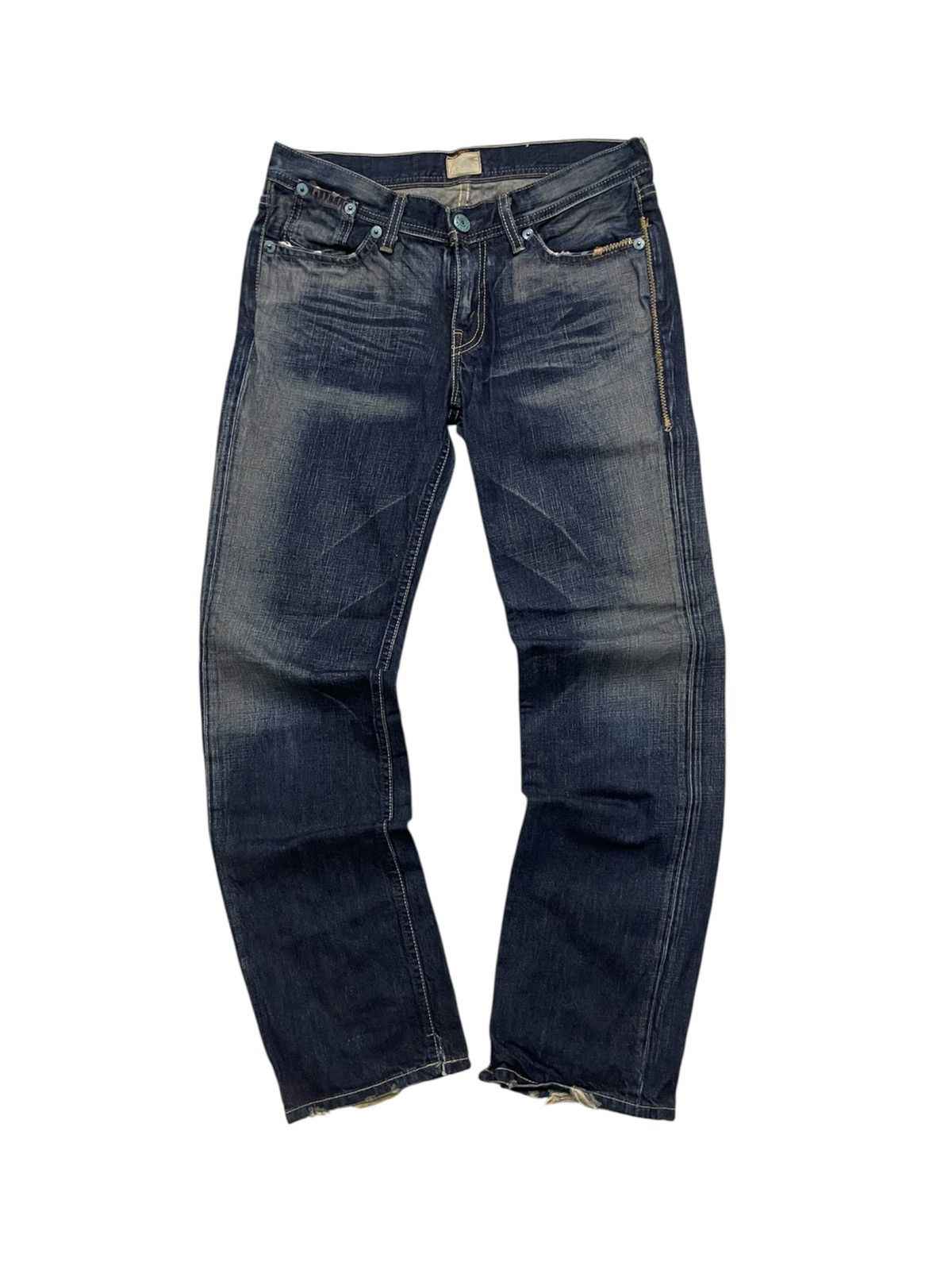 Levi's VINTAGE LEVIS REDLOOP J22 STRAIGHT CUT JEANS MADE IN JAPAN Size US 29 - 1 Thumbnail