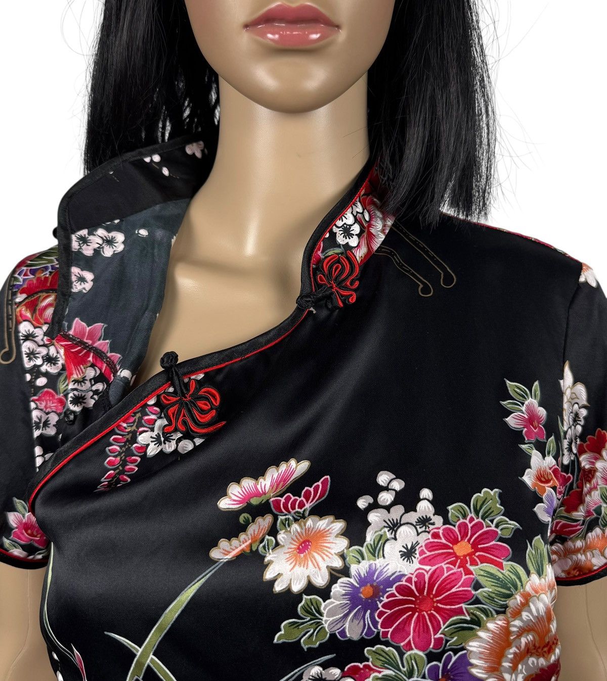 Chinese Laundry × Designer Alex Line Silk Blouse Chinese Native Printed Flowers size L Size L / US 10 / IT 46 - 11 Thumbnail
