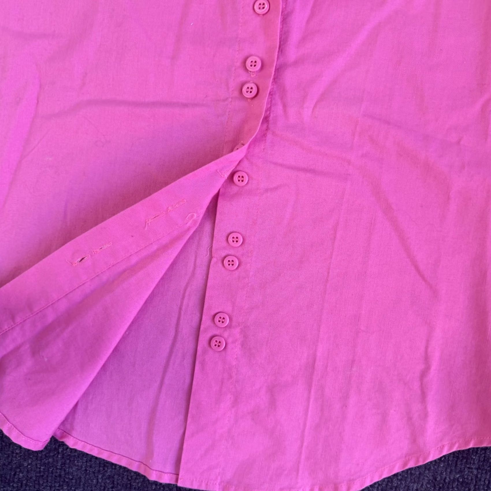 Vintage VINTAGE American Weekend Tank Womens M Pink Button Front Scoop Neck Shirt Size M / US 6-8 / IT 42-44 - 2 Thumbnail