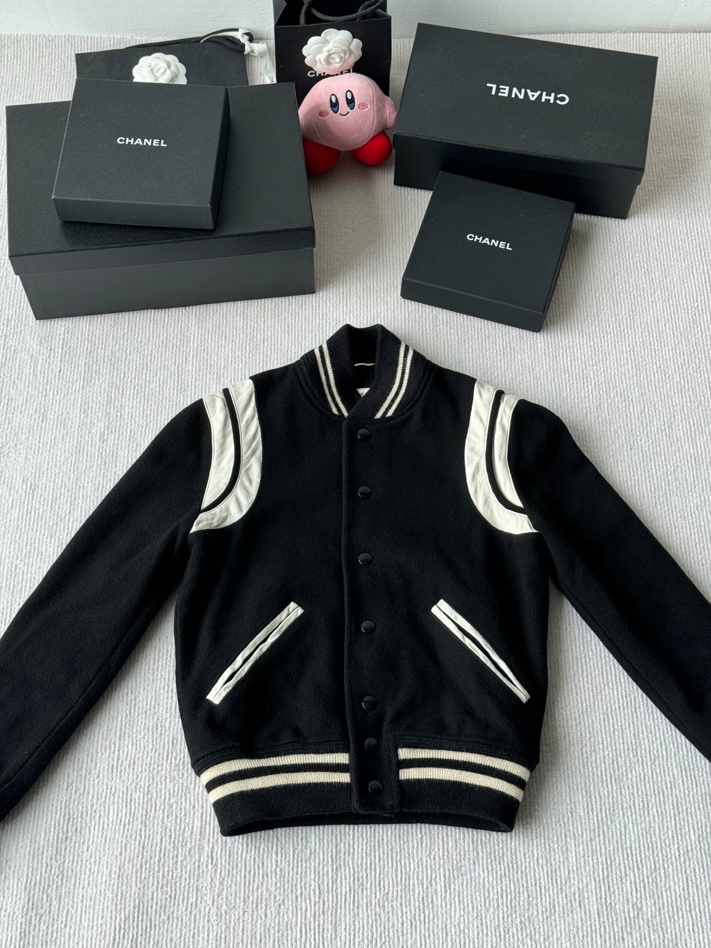 Saint Laurent Paris Saint Laurent Paris Classic baseball jacket Size US XS / EU 42 / 0 - 1 Thumbnail