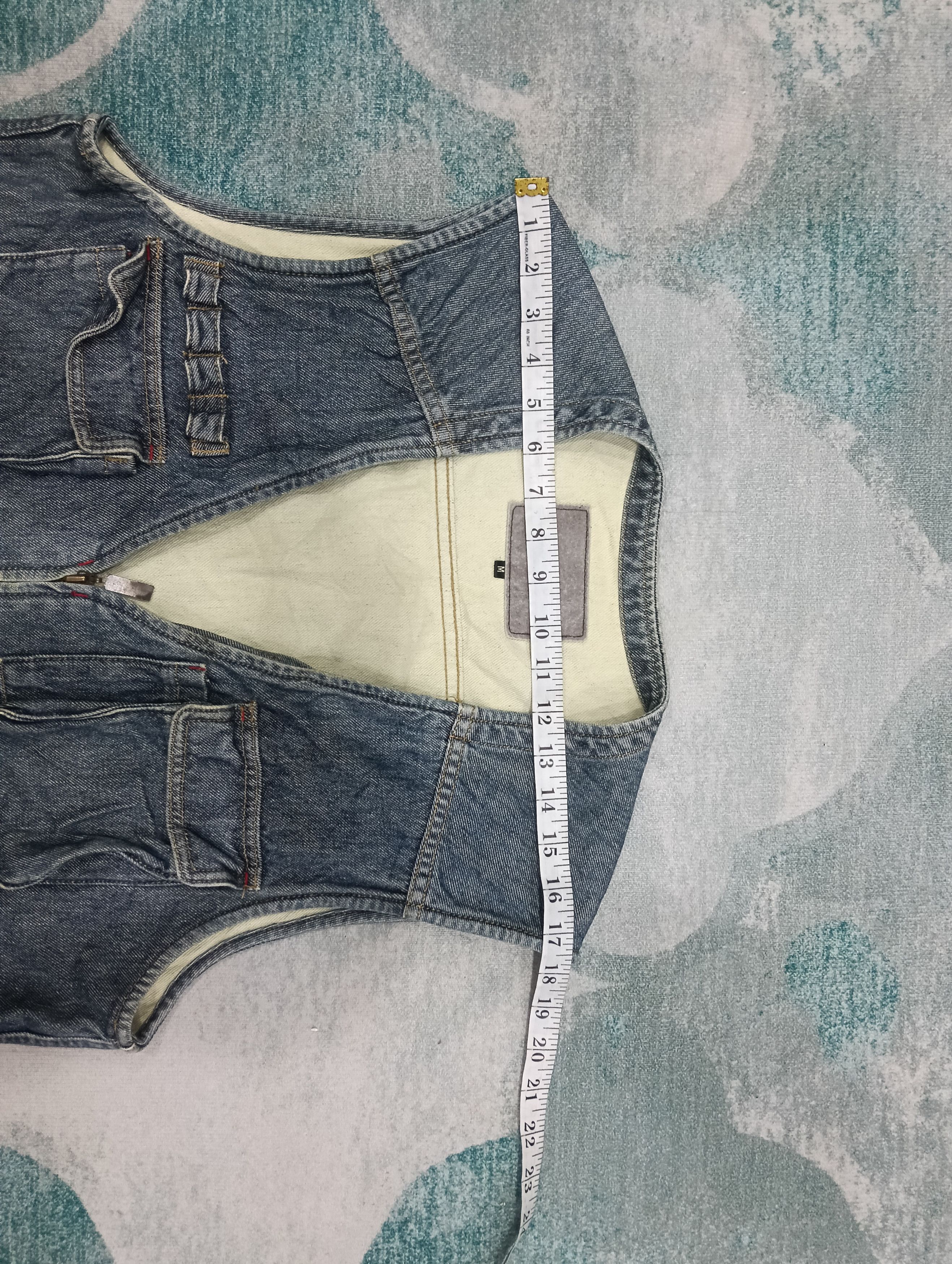 Japanese Brand × Zippo Vintage Zippo Vest Indigo Jacket Size US M / EU 48-50 / 2 - 15 Thumbnail