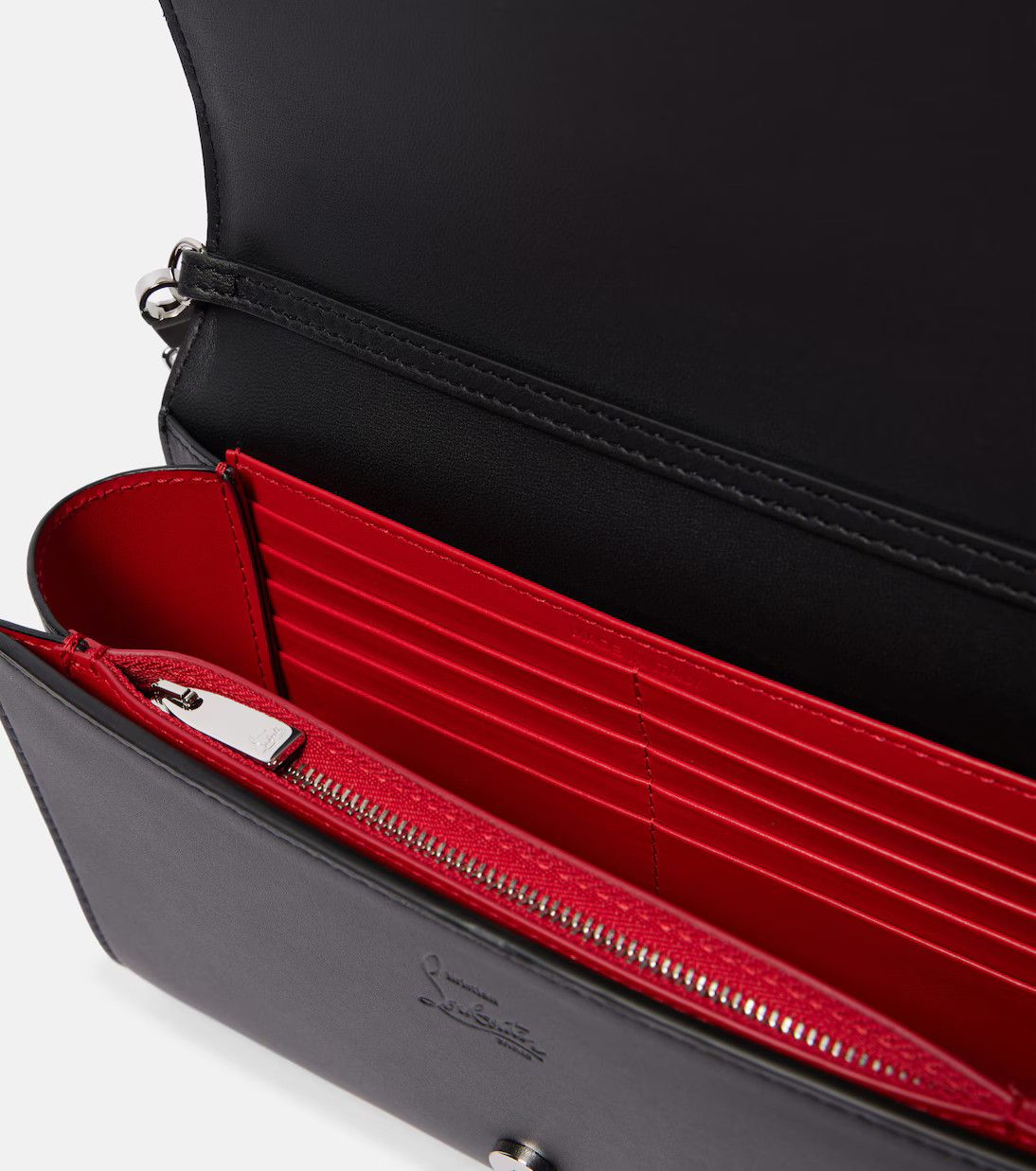 Christian Louboutin oc11z0126 Size: OS/Paloma Clutch in Black Size ONE SIZE - 6 Thumbnail