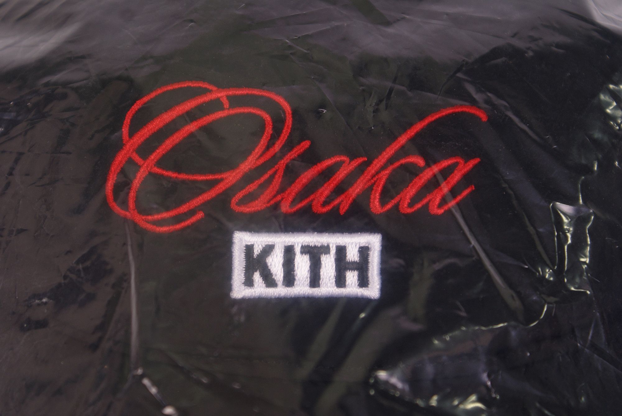 Kith 2025 KITH OSAKA BAY Low Pinch Crown Cap Snapback Black Red Size ONE SIZE - 5 Thumbnail