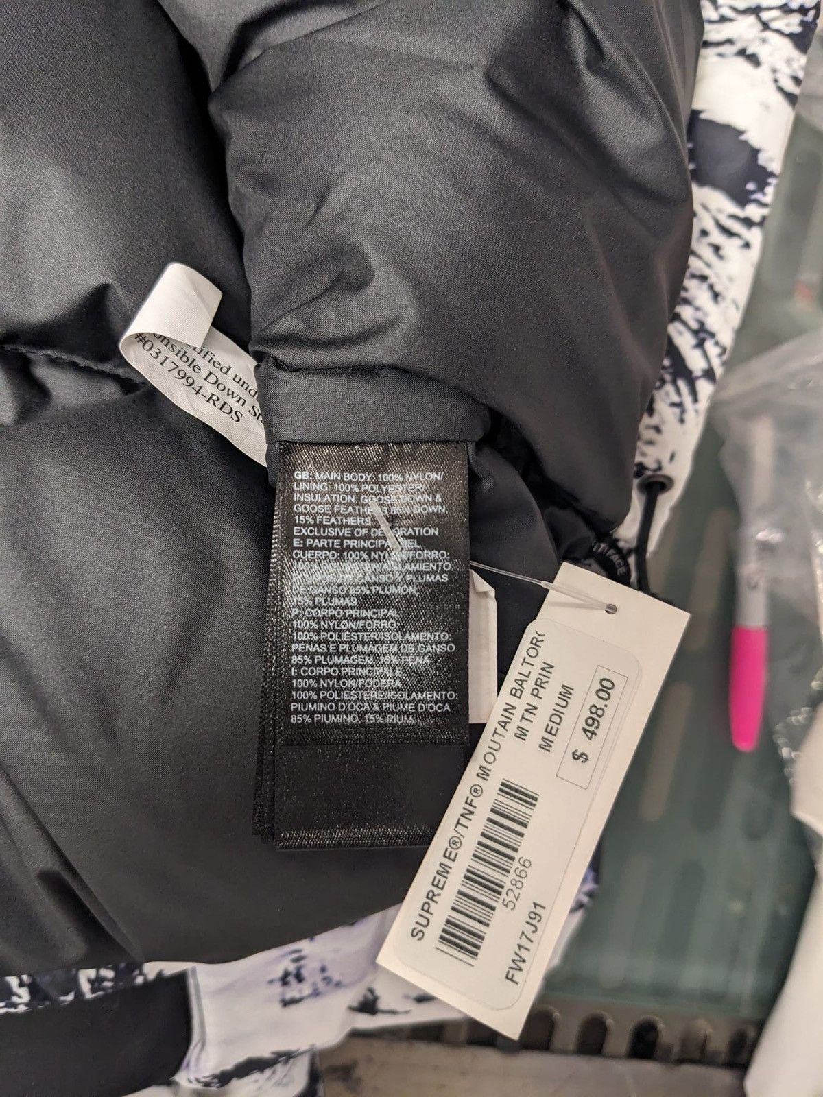 Supreme FW17 SUPREME THE NORTH FACE MOUNTAIN BALTORO JACKET M Size US M / EU 48-50 / 2 - 11 Thumbnail