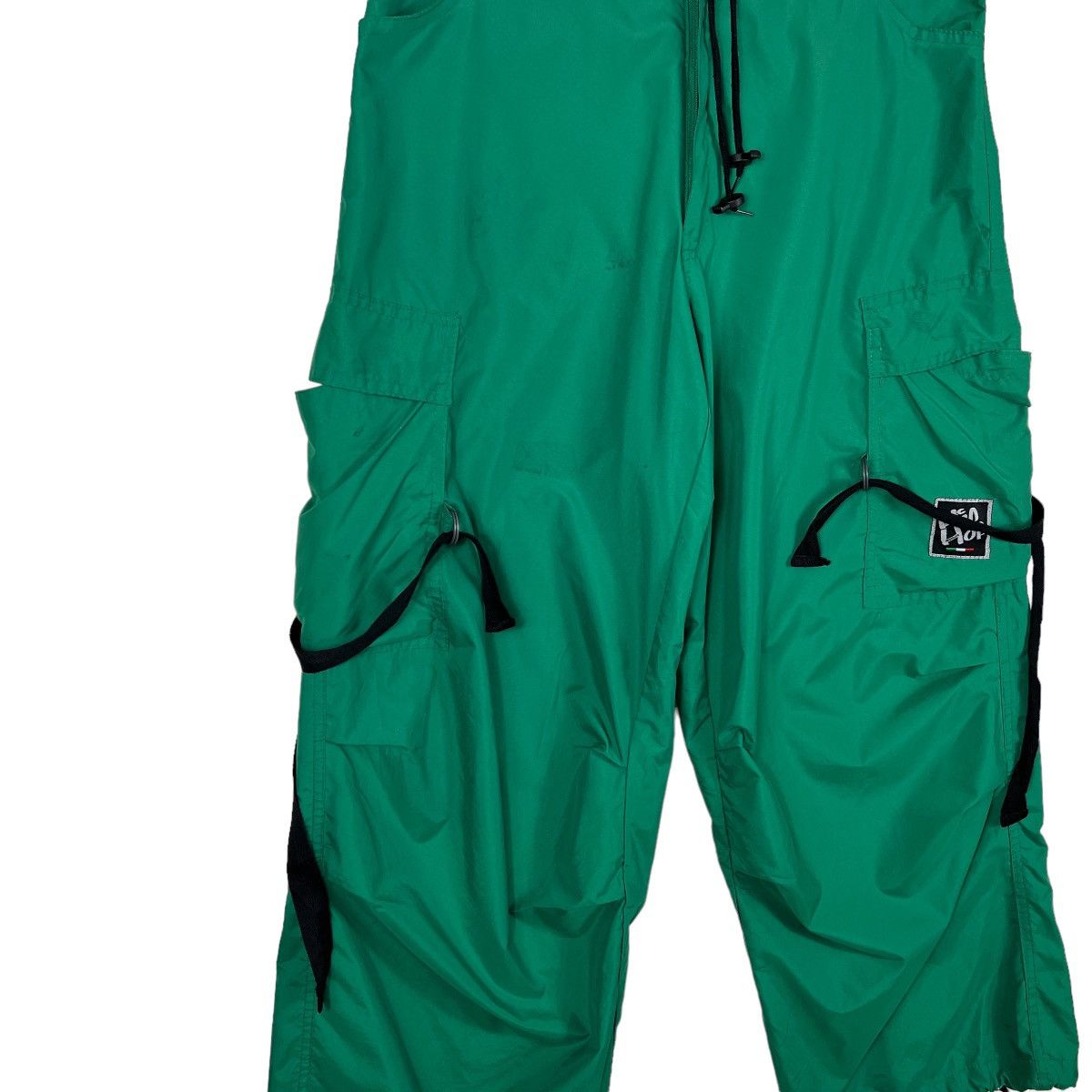 Japanese Brand 🔥 ANNILUCE HIP HOP CARGO PARACHUTE DRAWSTRING MADE IN ITALY Size US 32 / EU 48 - 9 Thumbnail