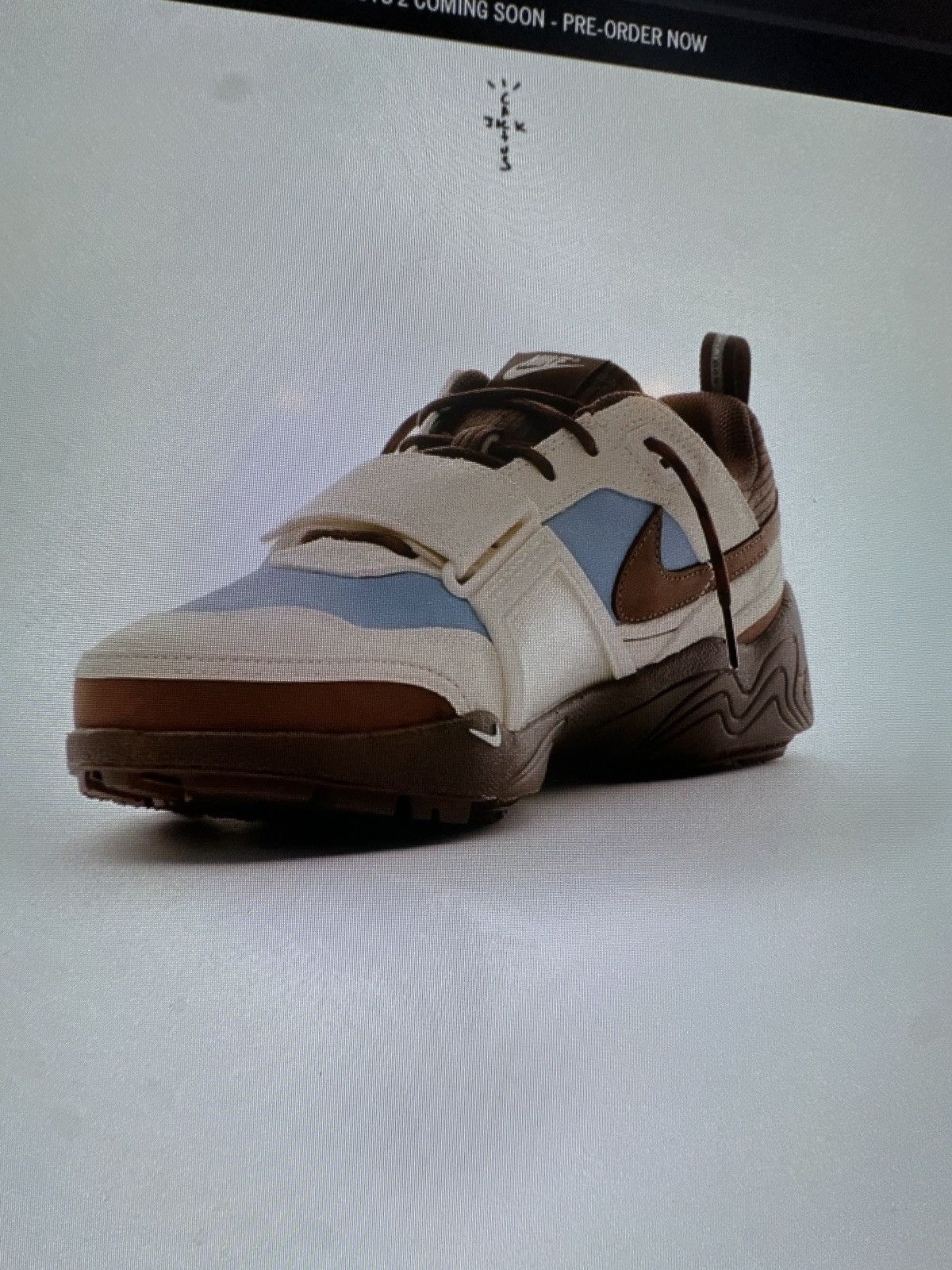 Nike × Travis Scott NIKE ZOOM FIELD JAXX - LECHE BLUE Size US 10.5 / EU 43-44 - 6 Thumbnail