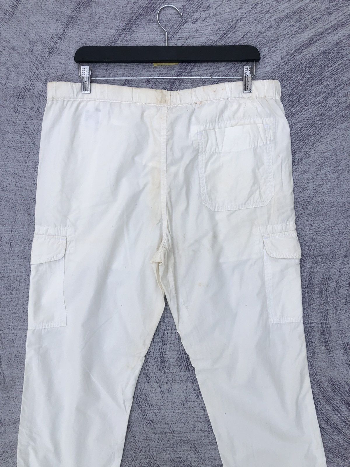 Designer × Japanese Brand Very Rare Cargo Pants Faded White Multipocket Tactical Size US 36 / EU 52 - 13 Thumbnail