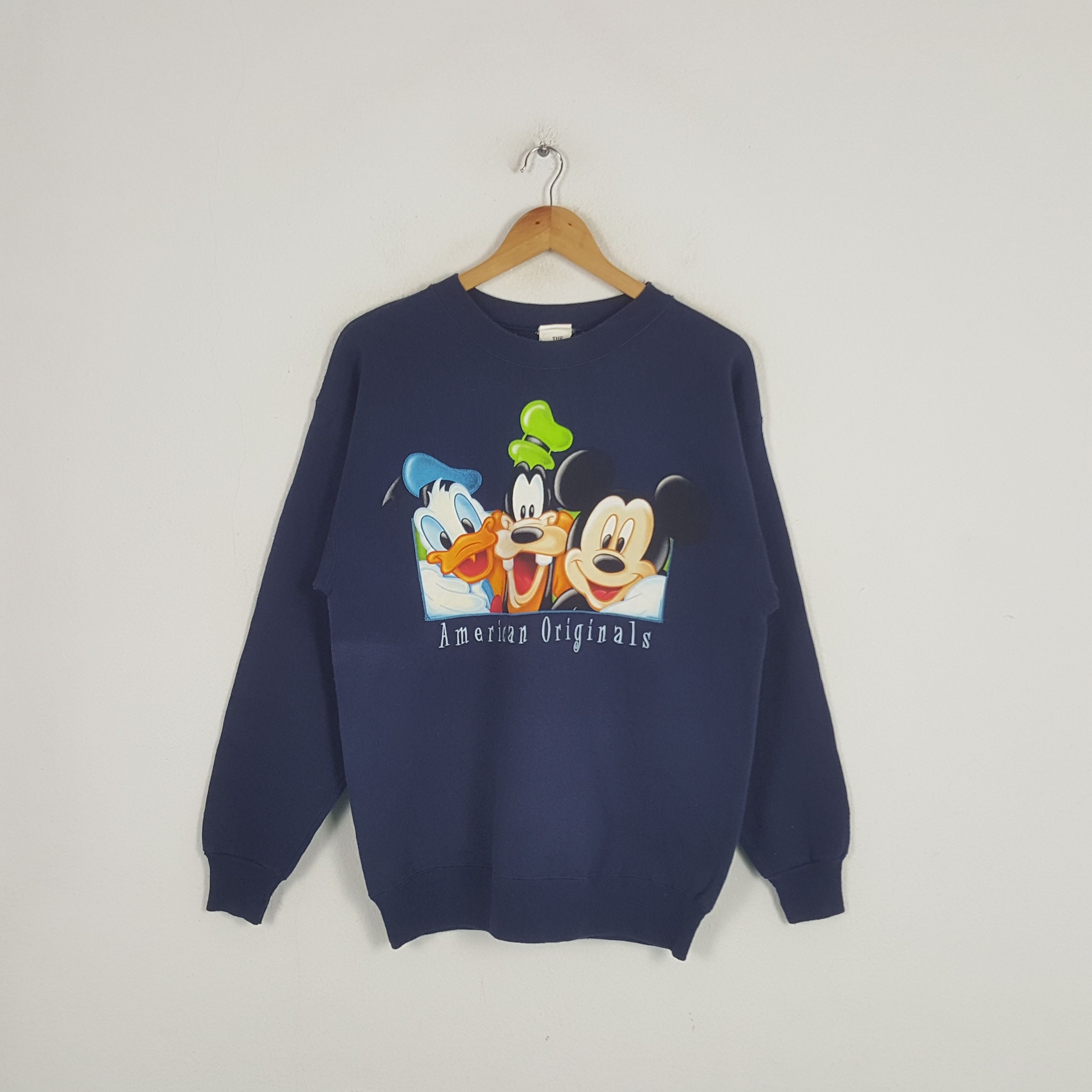 Disney × Mickey Mouse × Vintage Vintage Disney Mickey Mouse Cartoon Character Sweatshirt Size US M / EU 48-50 / 2 - 1 Thumbnail