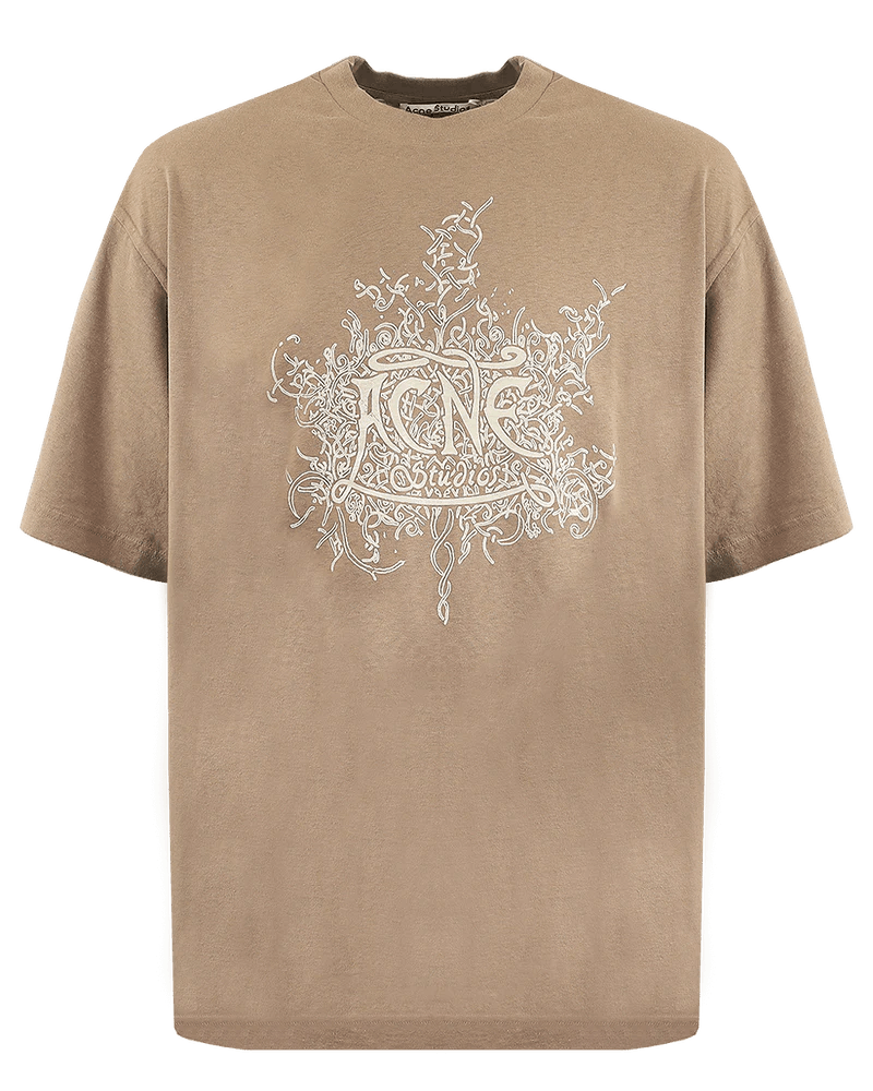 Acne Studios o1y1024 T-Shirt in Light Brown Size US S / EU 44-46 / 1 - 1 Thumbnail