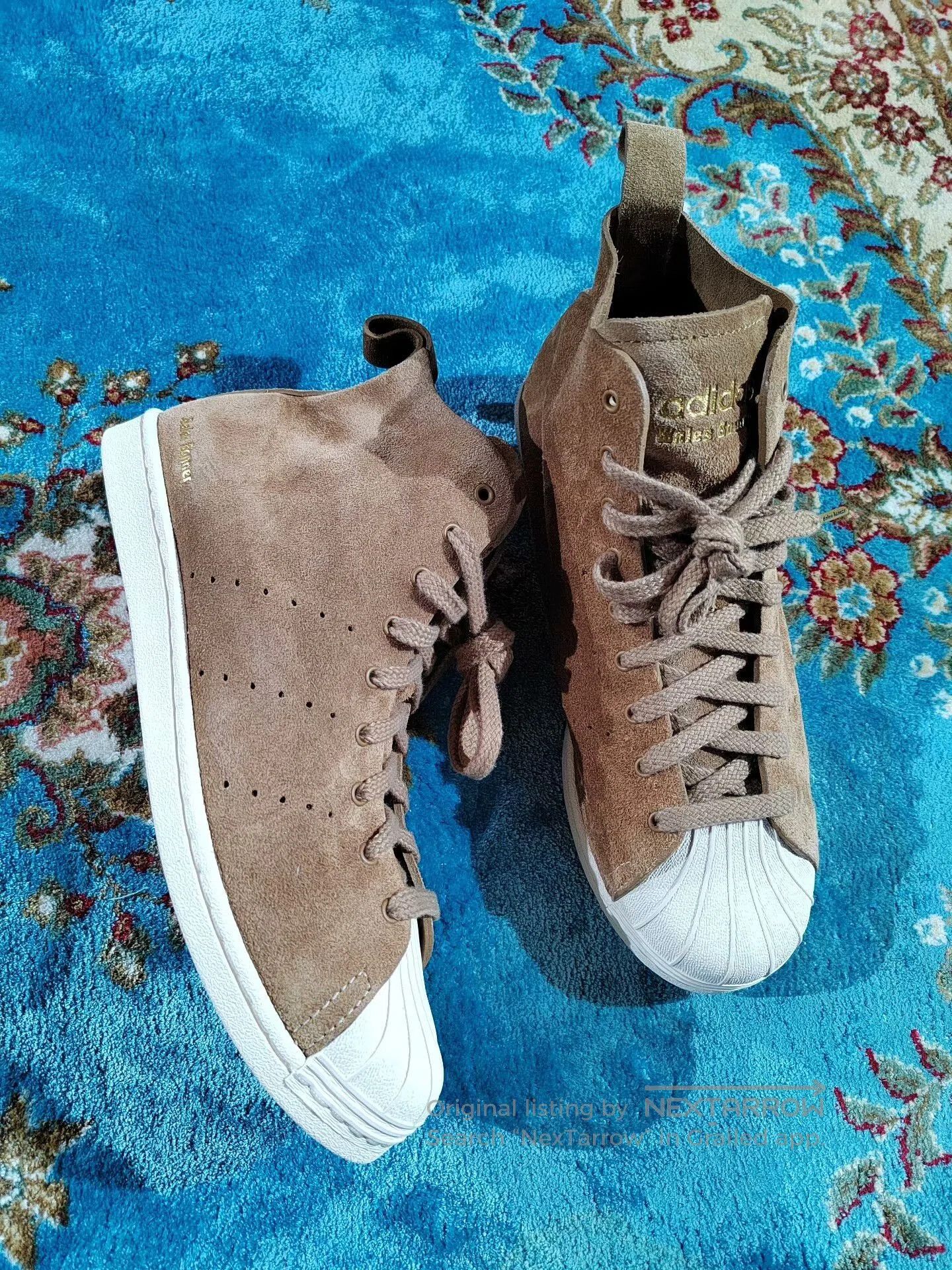 Wales Bonner Adidas Wales Bonner High-top Casual Shoes. Size US 7 / EU 40 - 3 Thumbnail
