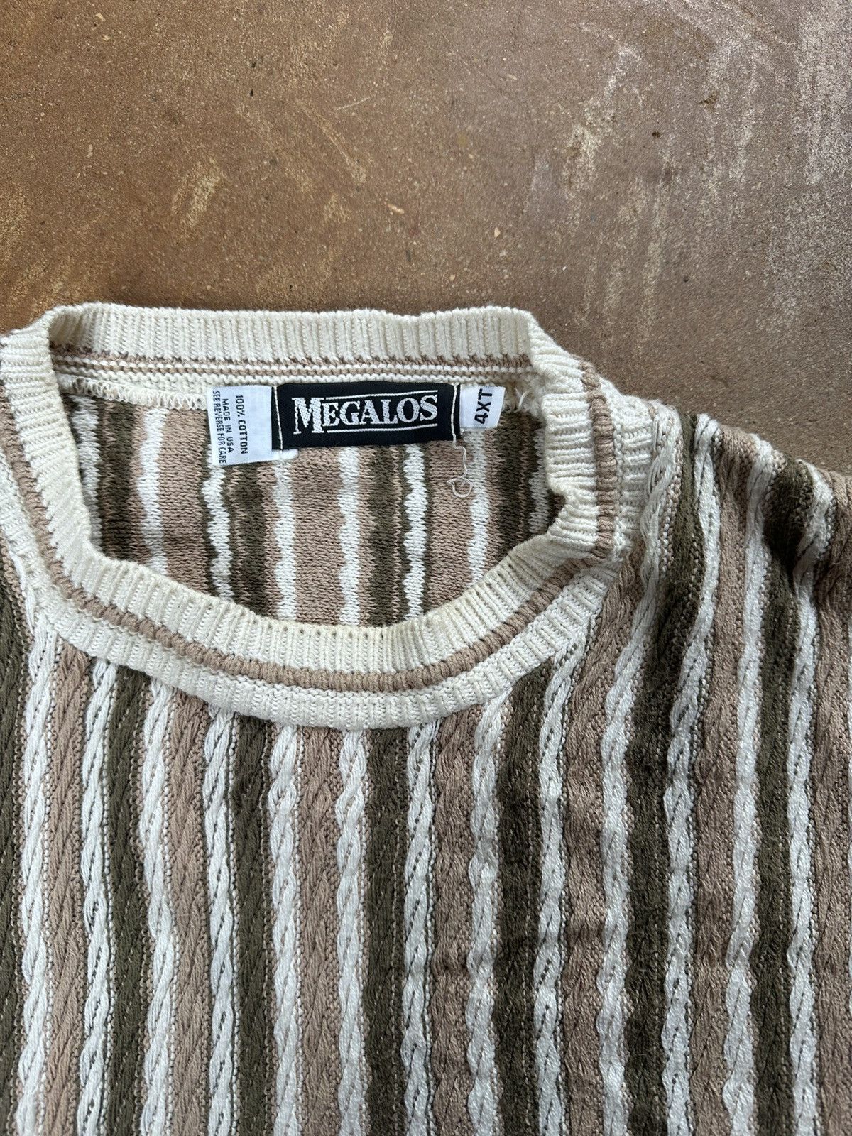 Other Megalos Coogi-Style 4XL Sweater Size US XXL / EU 58 / 5 - 3 Thumbnail