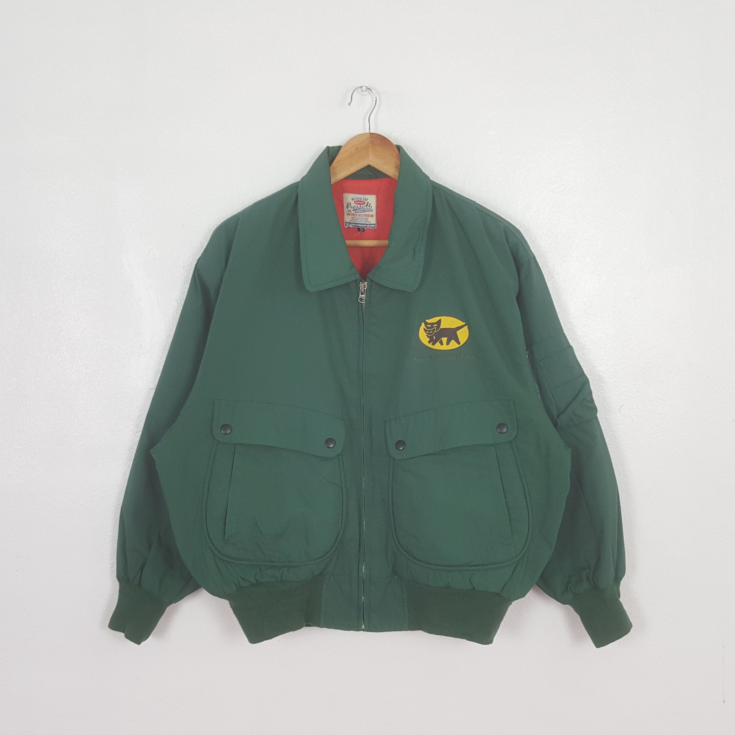 Vintage Vintage Yamato Transport Japanese Custom Work Jacket C321N15 Size US L / EU 52-54 / 3 - 3 Thumbnail