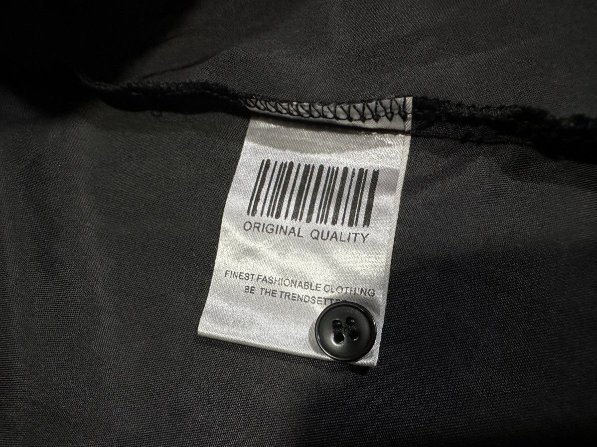 Designer × Japanese Brand 🔥Sick Y2K Scent Black Velvet Oversized Shirt Size US XXL / EU 58 / 5 - 9 Thumbnail