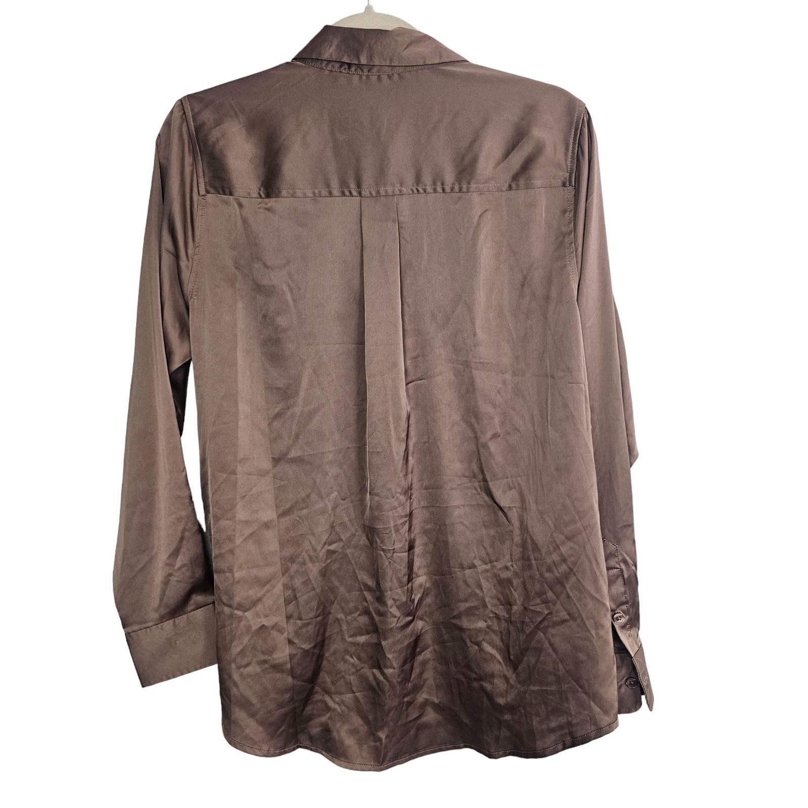 Equipment Equipment Womens Satin Blouse Size S Quiet Luxury Minimalist Size S / US 4 / IT 40 - 8 Thumbnail