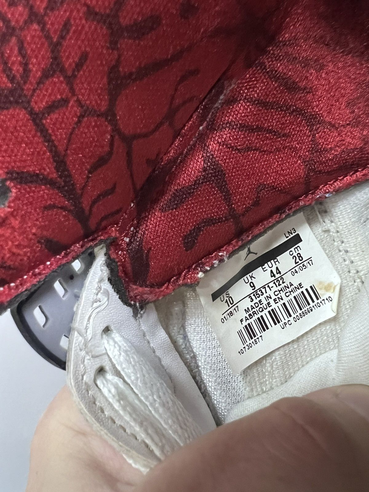 Jordan Brand × Nike SALE💣💣 Air Jordan Spizike White Cement 2017 white Size US 11 / EU 44 - 12 Thumbnail