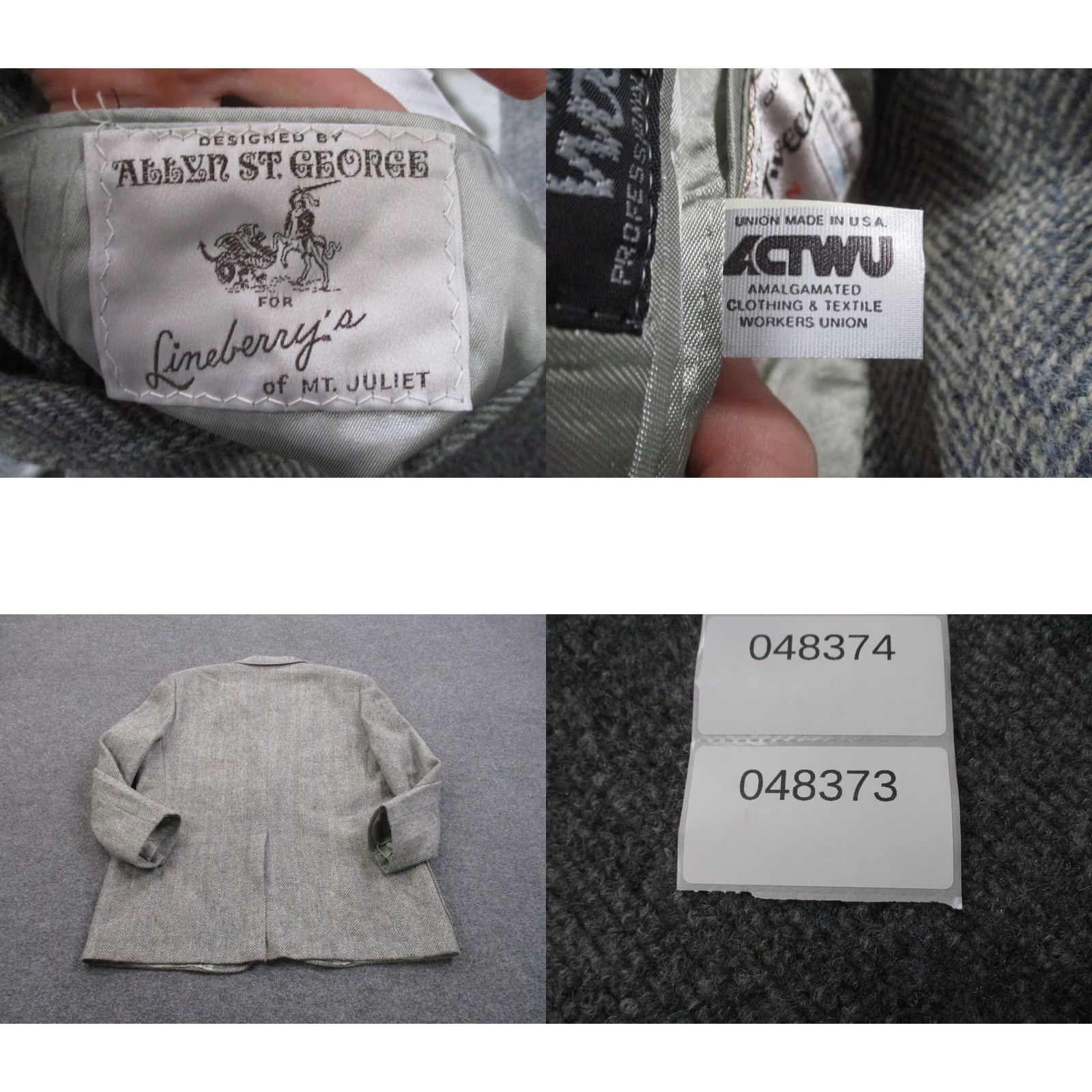 Harris Tweed VINTAGE Harris Tweed Jacket Mens 44 Scottish Wool Sport Coat Blazer USA 70s 80s Size 44R - 9 Thumbnail