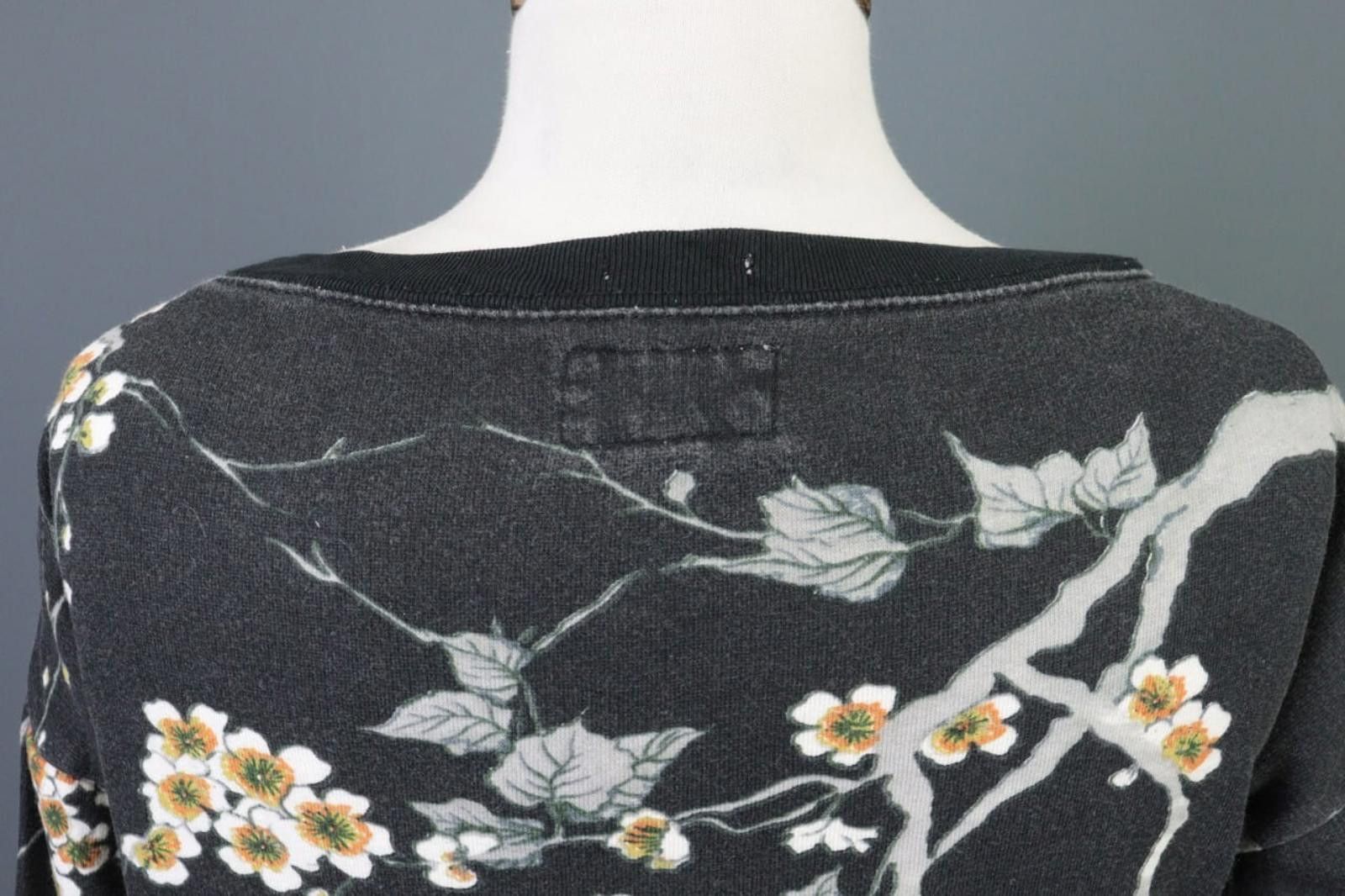 Denim & Supply Ralph Lauren Denim & Supply Ralph Lauren Gray Floral Knit Sweater Size XS Size XS / US 0-2 / IT 36-38 - 11 Thumbnail