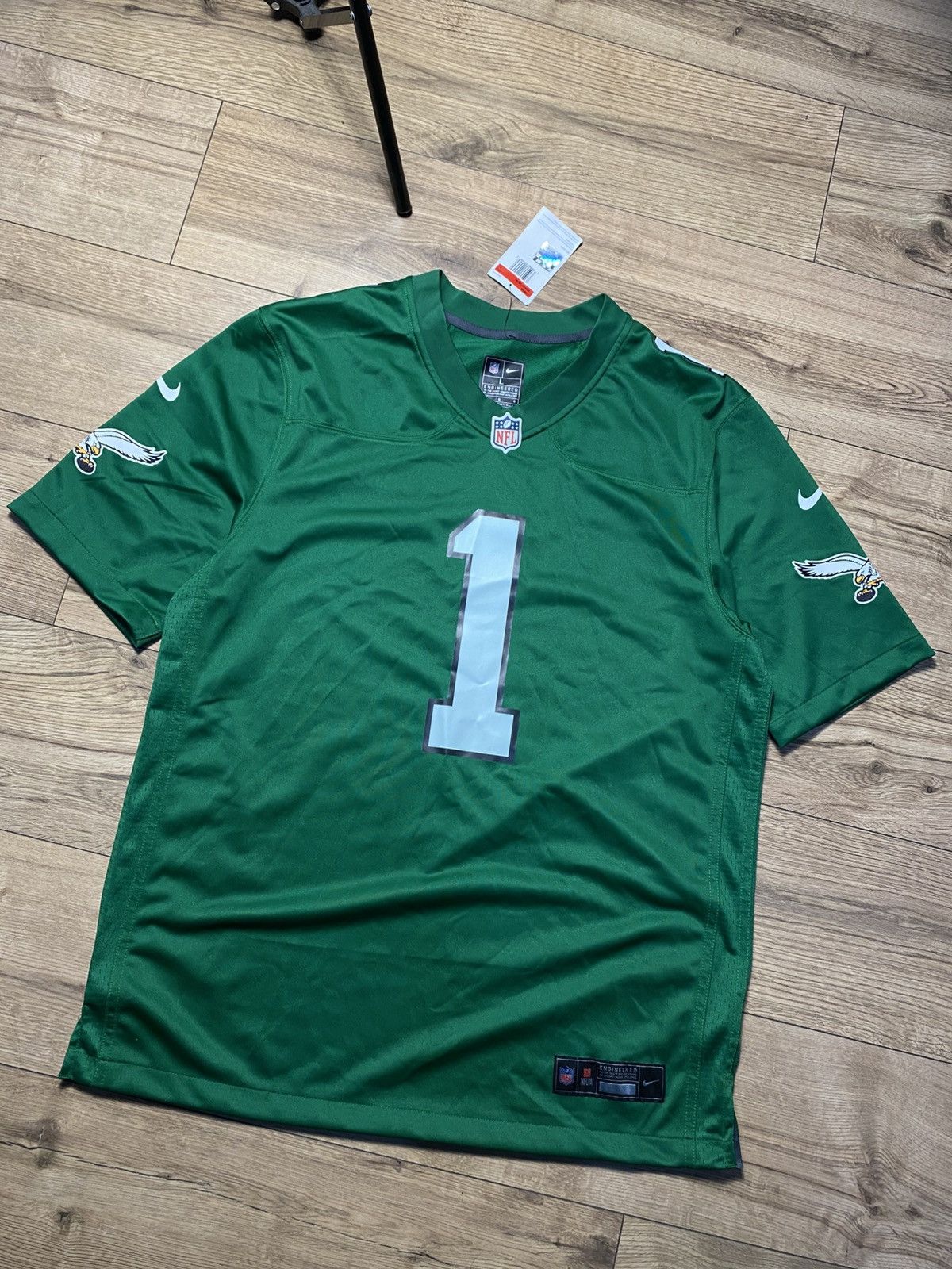 Nike Nike Jalen Hurts Eagles Kelly Green Jersey Size L Size US L / EU 52-54 / 3 - 1 Thumbnail
