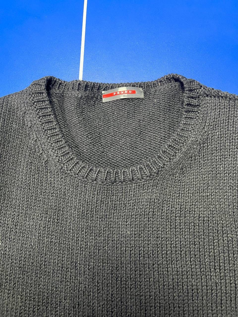 Prada Prada Sweater Men’s Red Tab Logo Size US L / EU 52-54 / 3 - 5 Thumbnail