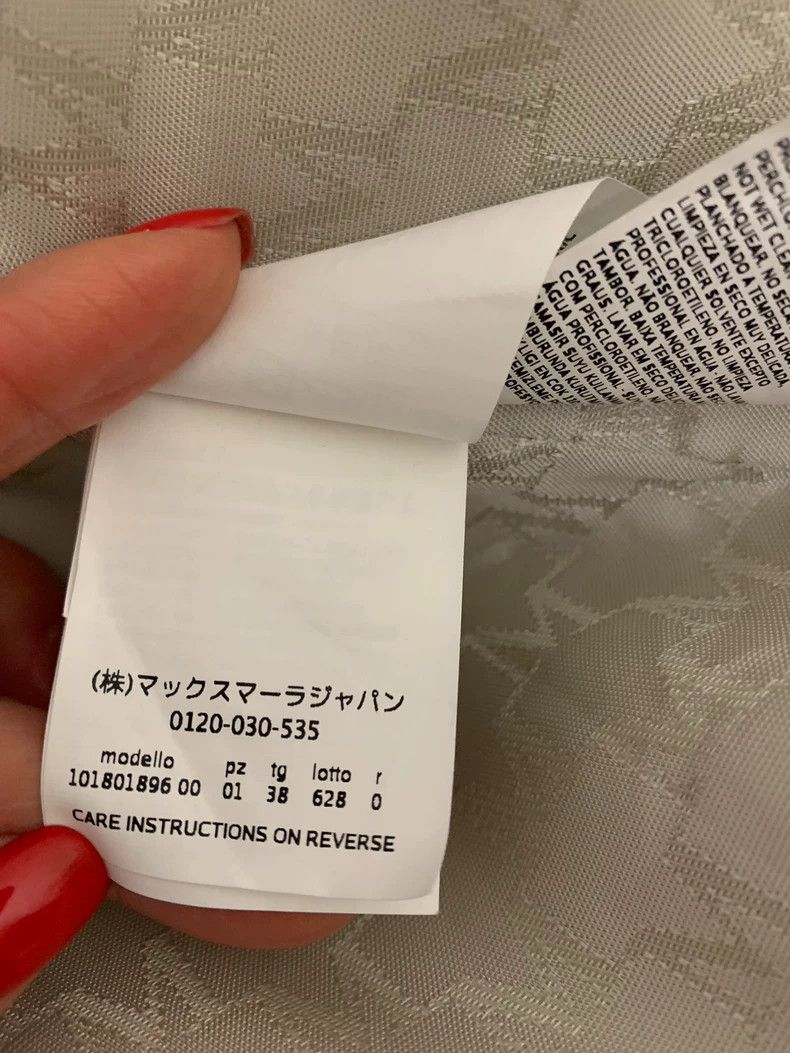 Max Mara Max Mara 101801 Coat, Glacier White Size M / US 6-8 / IT 42-44 - 5 Thumbnail