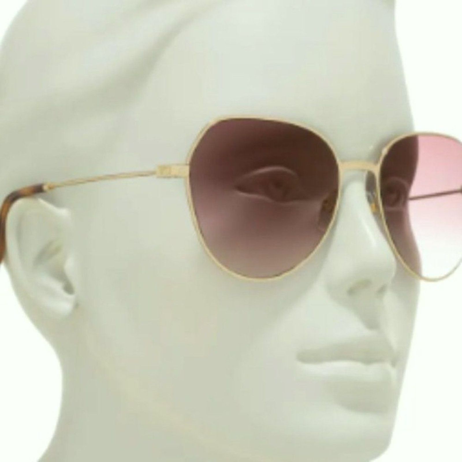 Givenchy Givenchy 60mm Gradient Sunglasses Gold Pink Size ONE SIZE - 5 Thumbnail