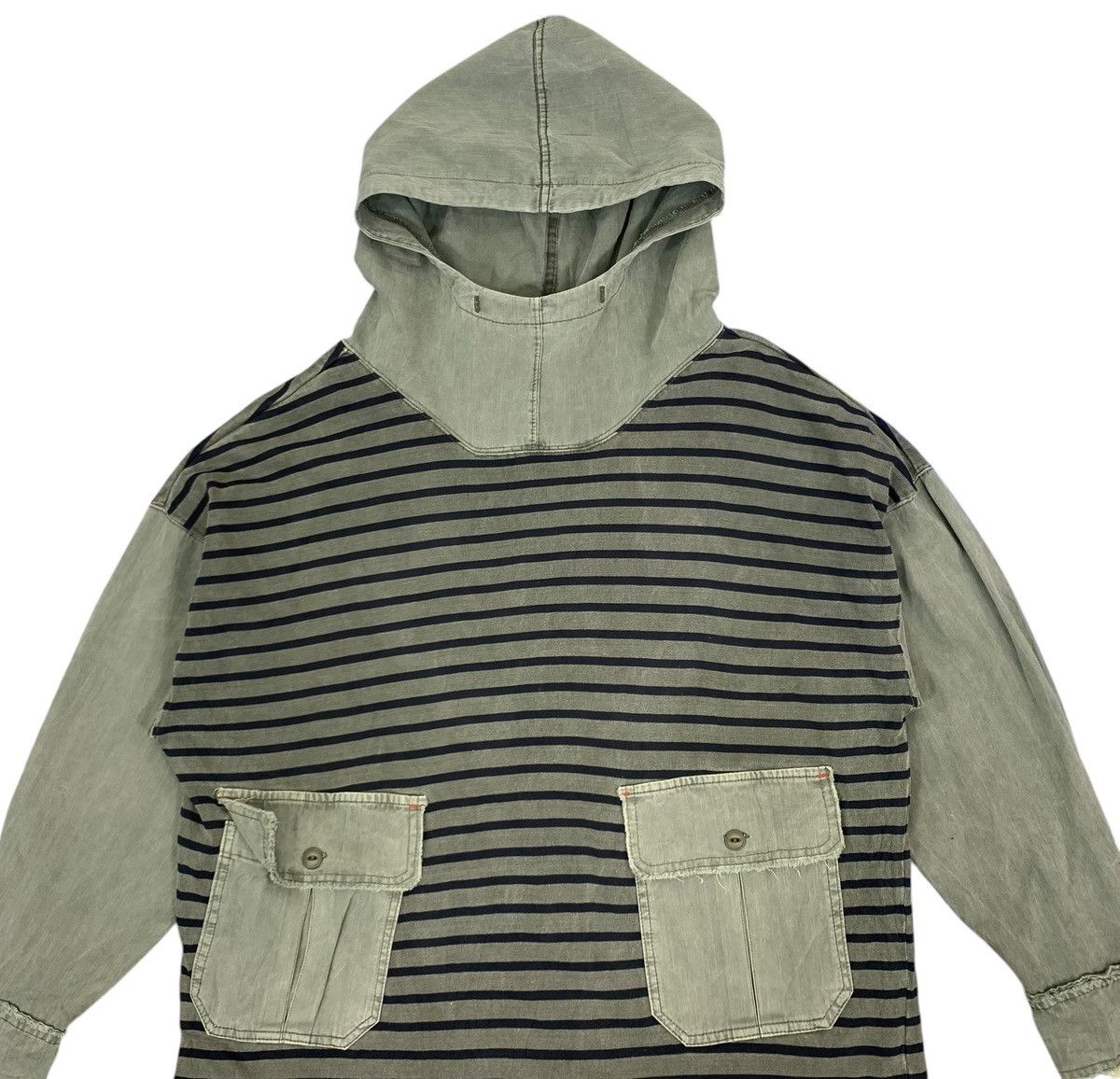 Vintage VINTAGE GINTEL MILITARY STYLE KAPITAL DISTRESSED JACKET Size US M / EU 48-50 / 2 - 2 Thumbnail