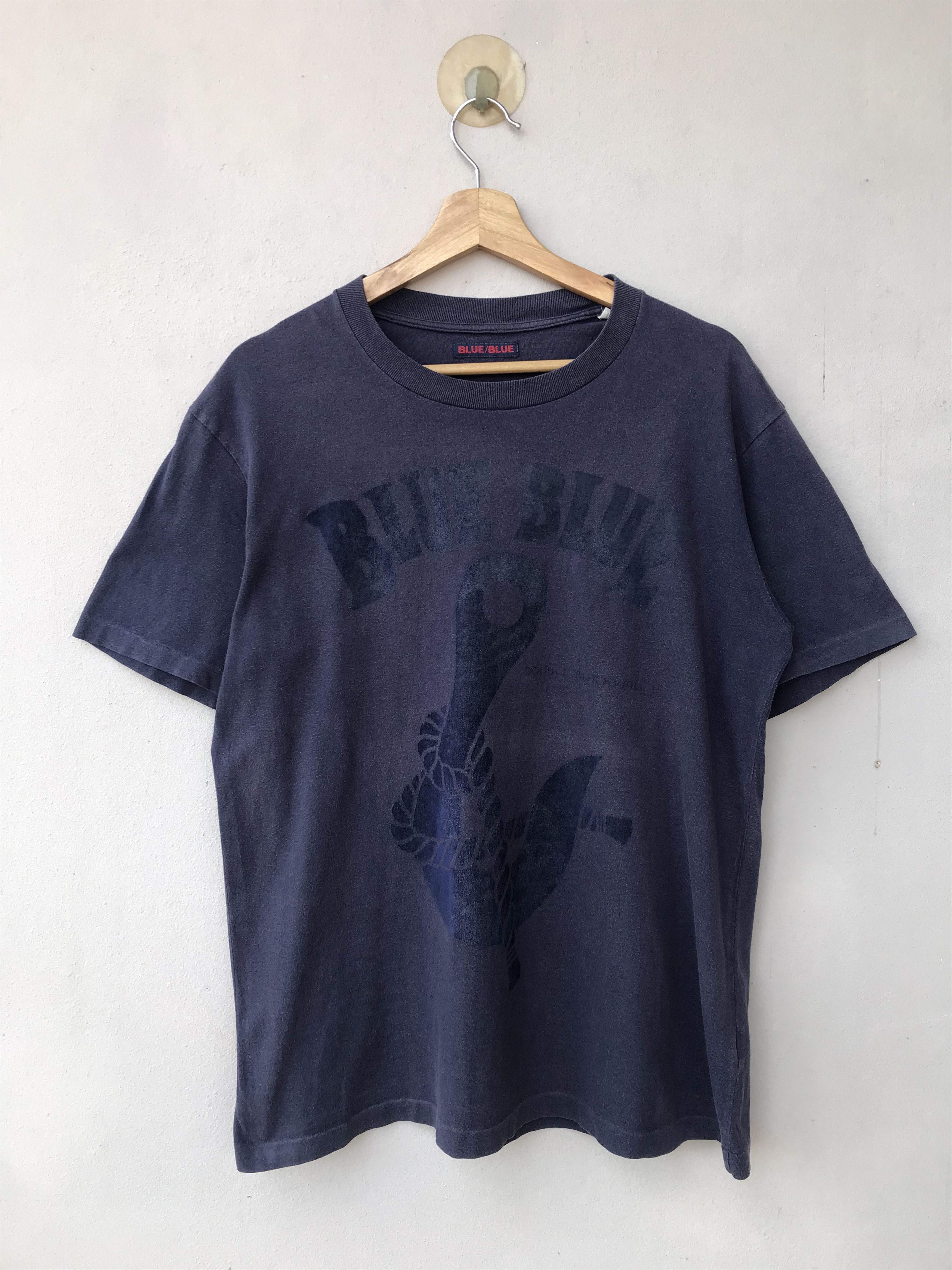 Blue Blue Japan Vintage Blue Blue Japan Tee Size US L / EU 52-54 / 3 - 1 Thumbnail