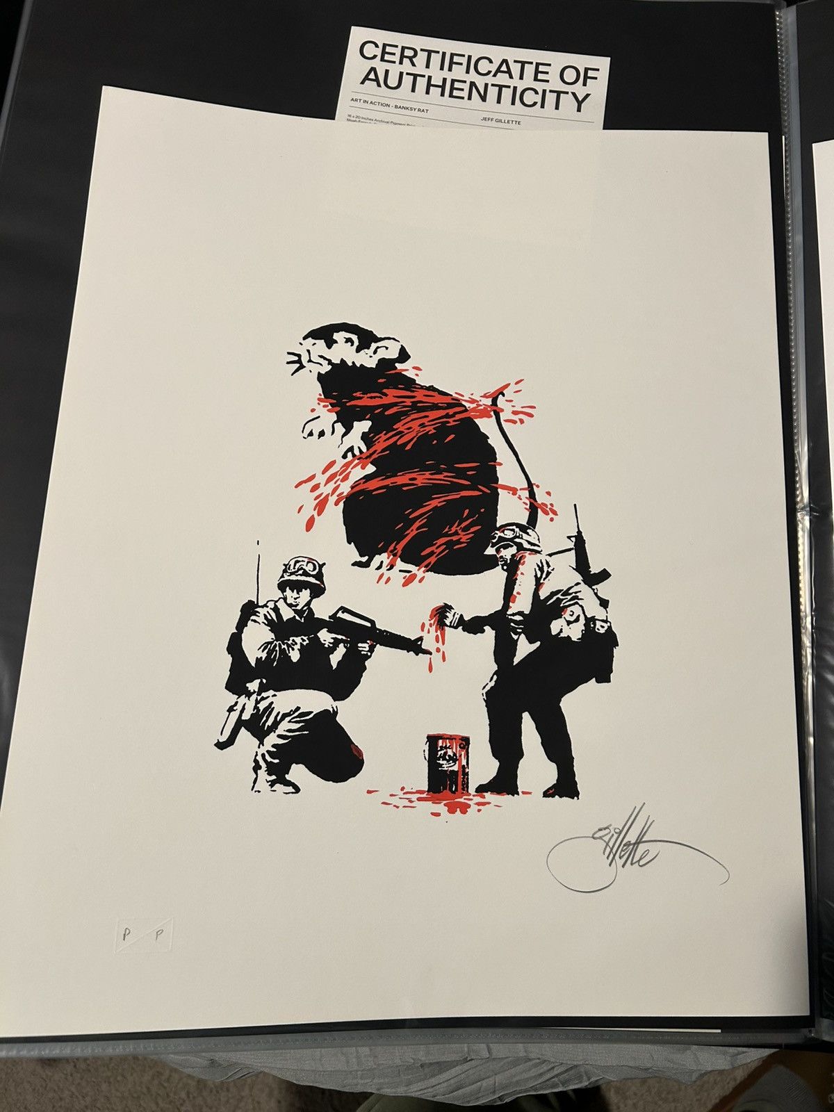 Other Jeff Gillette x Banksy art print Size ONE SIZE - 1 Preview
