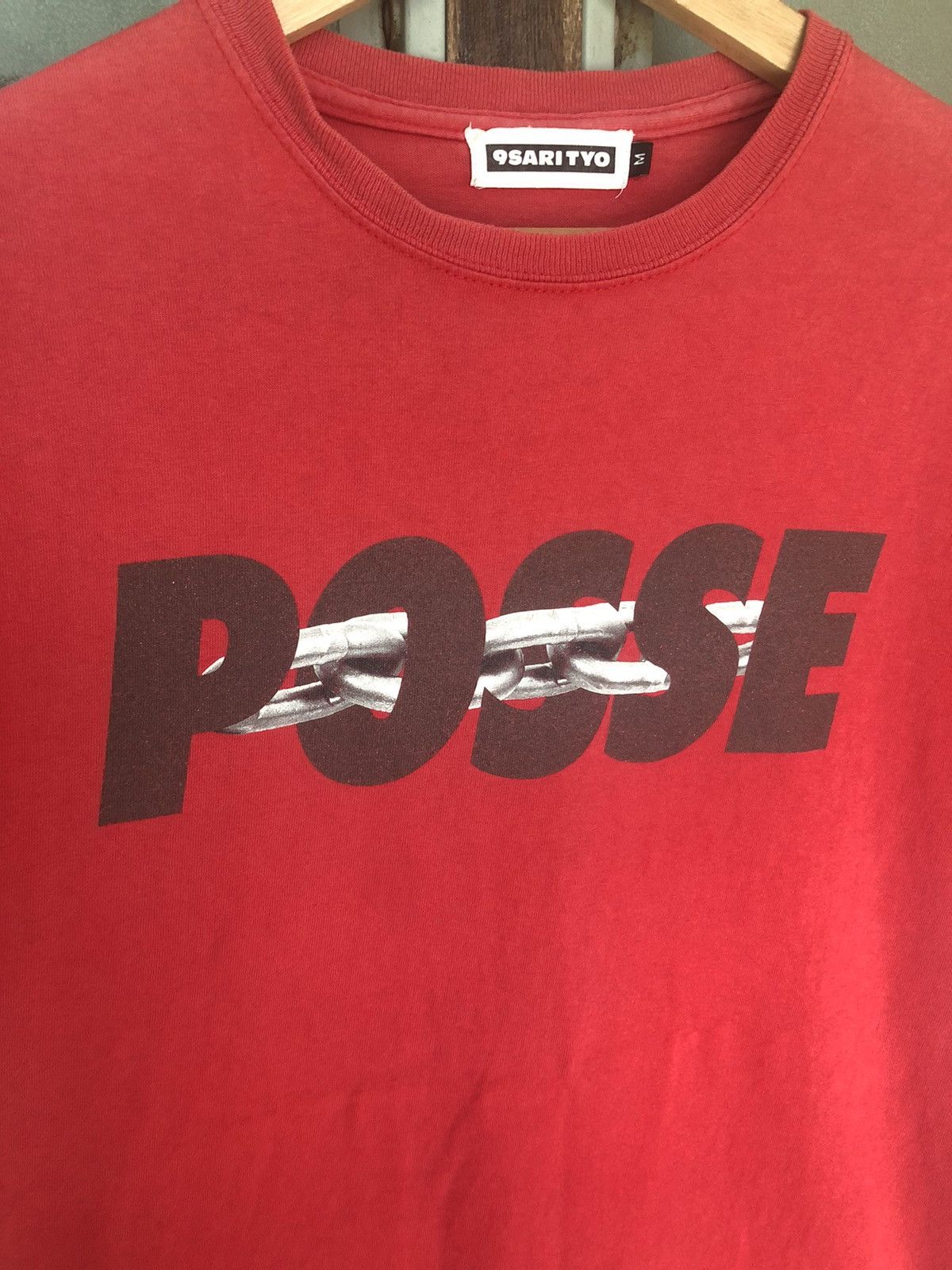 Vintage Vintage 9sari TYO Posse Spellout Shirt Tee Size US M / EU 48-50 / 2 - 4 Thumbnail