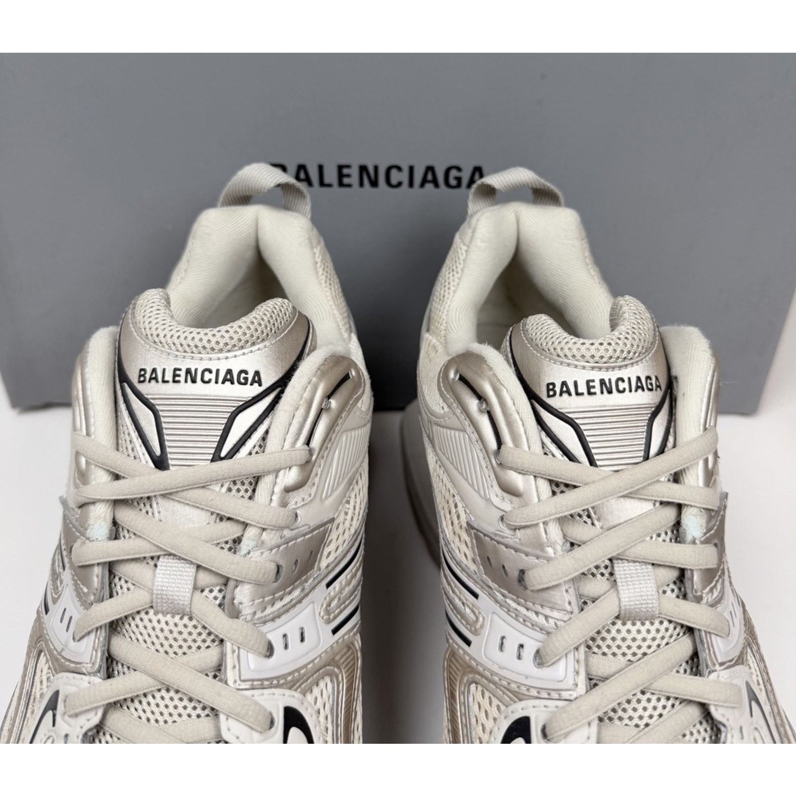 Balenciaga Size 46EU/13US - Balenciaga X-Pander Beige Mesh NEW Size US 13 / EU 46 - 4 Thumbnail