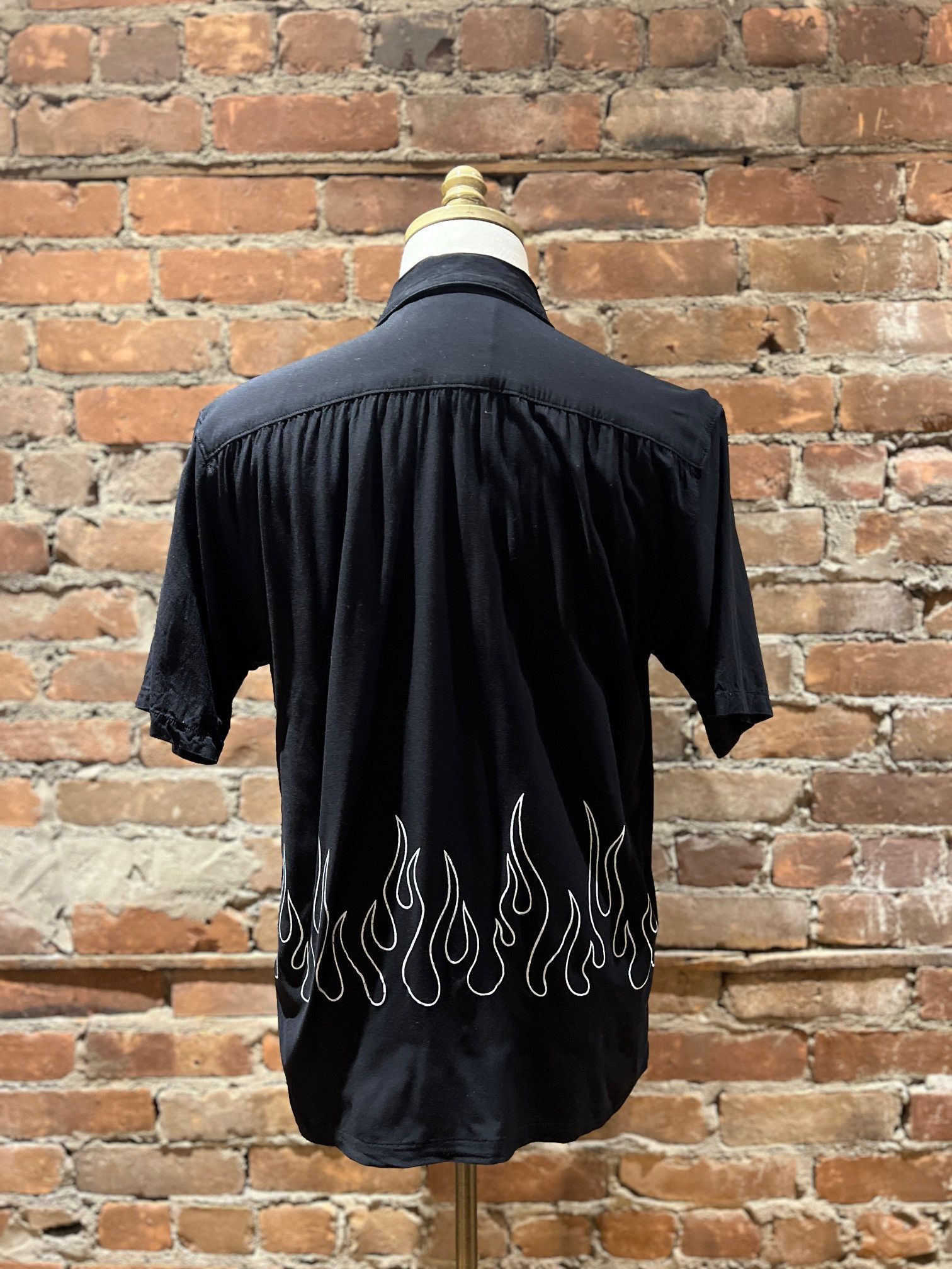 Local Authority Local Authority LA “Mad Mickey” Flames Bowling Shirt Size US M / EU 48-50 / 2 - 5 Thumbnail