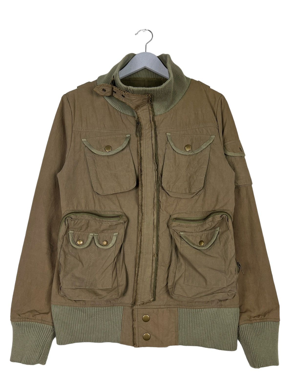 If Six Was Nine 🔥 CARGO MULTIPOCKET BOMBER JACKET Size US S / EU 44-46 / 1 - 2 Thumbnail