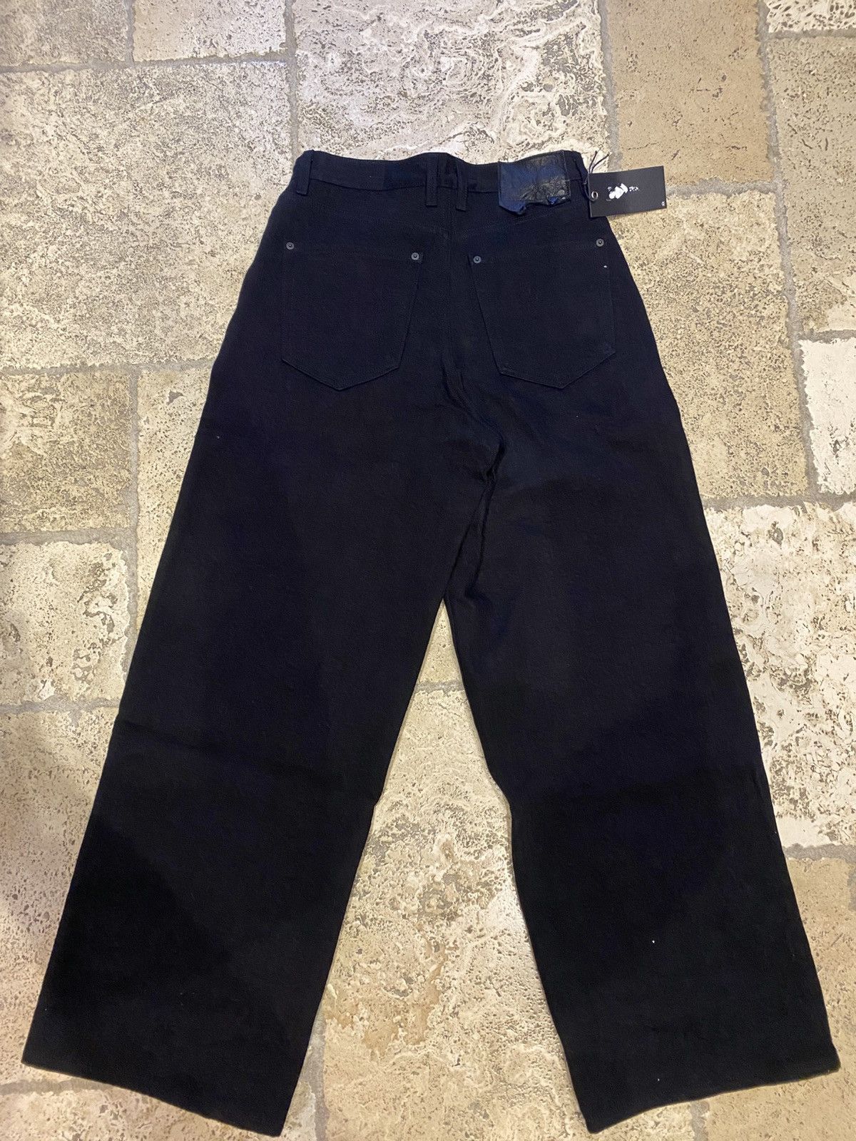 K-Two Studios K-Two Studios 18 oz Heavy Denim Loose "Jet Black" Size US 30 / EU 46 - 2 Thumbnail